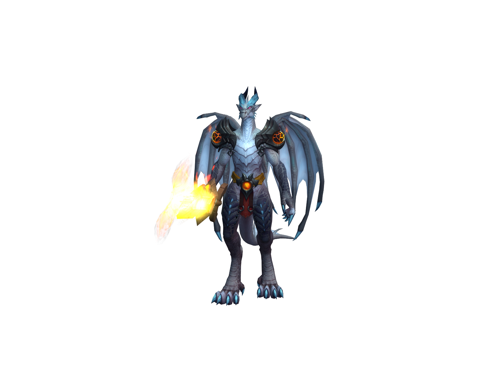 Shandragon 3D character render