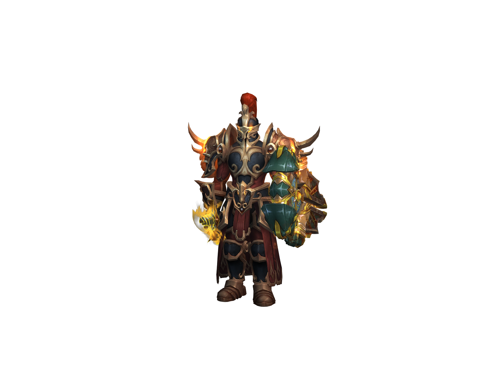 Holygott 3D character render