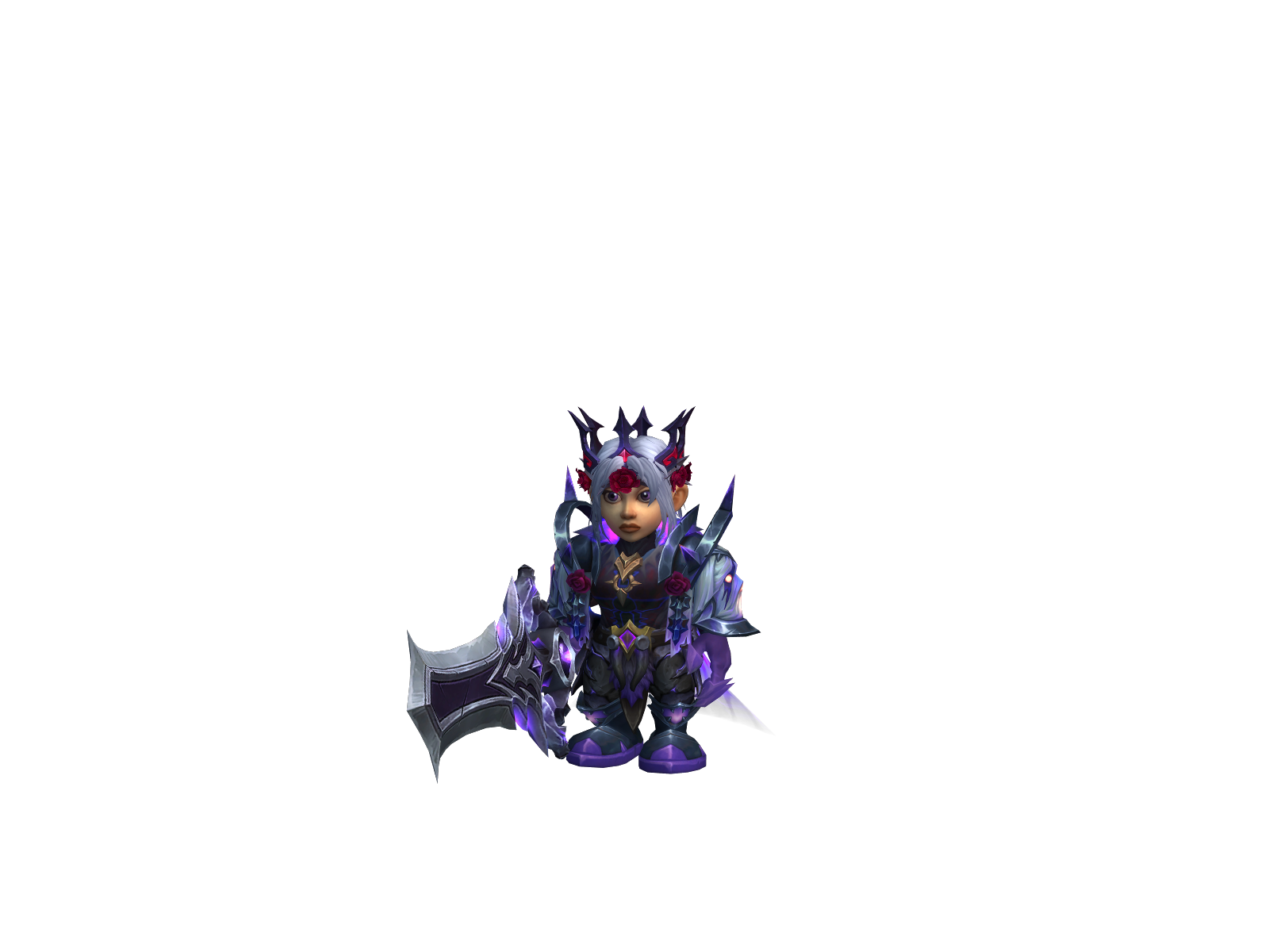 Necrolik 3D character render