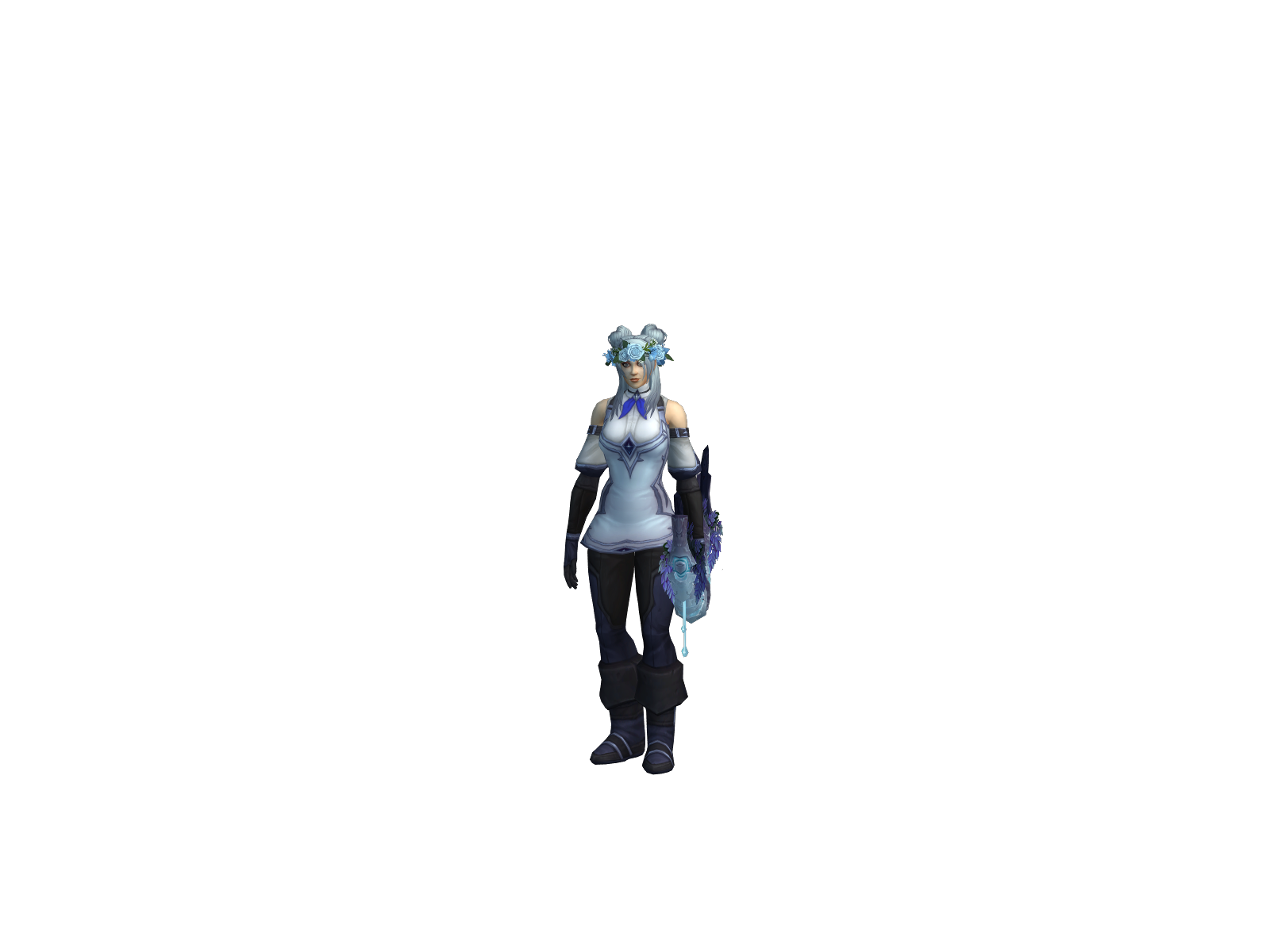 Whypew 3D character render