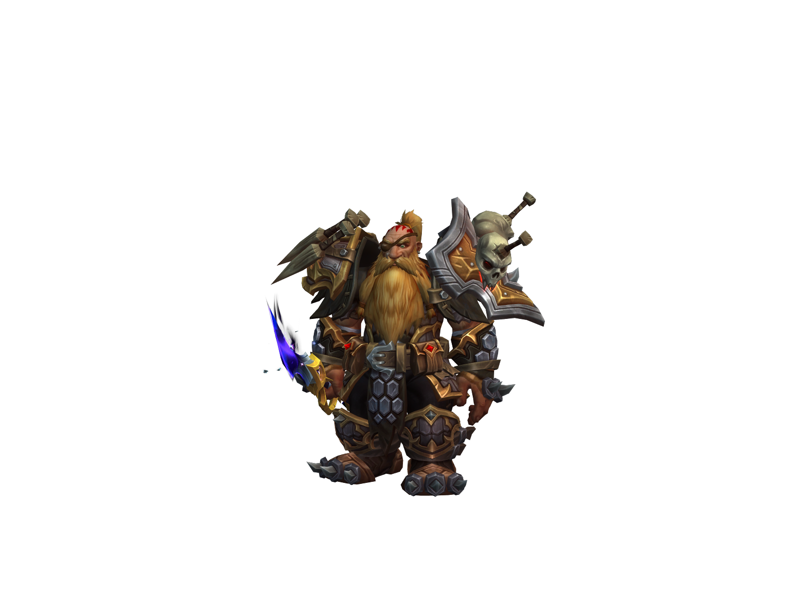 Draktoran 3D character render