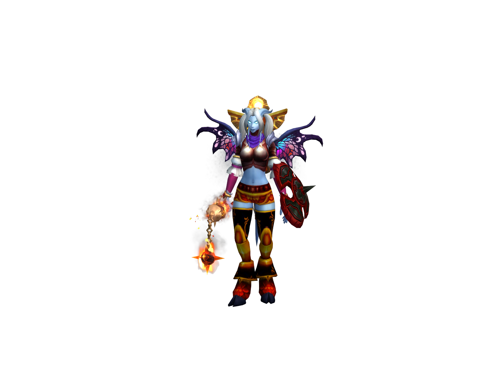 Hennrietta 3D character render
