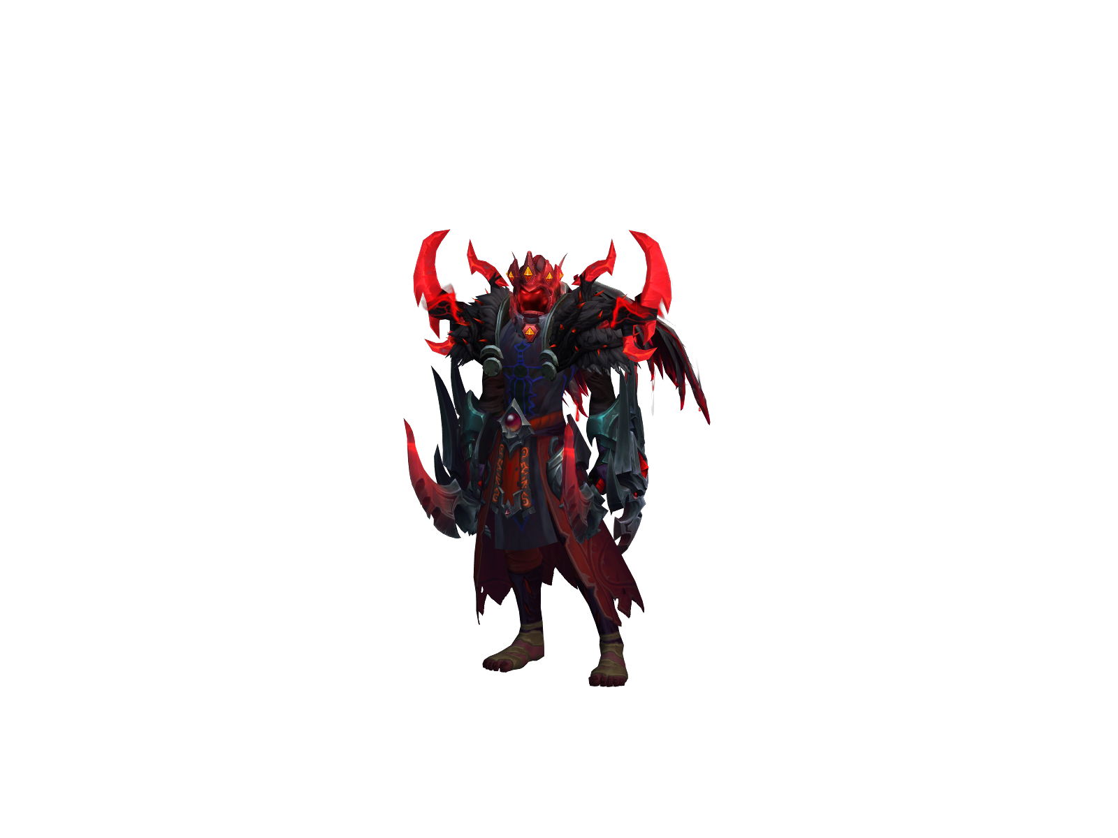 Sánguìne 3D character render