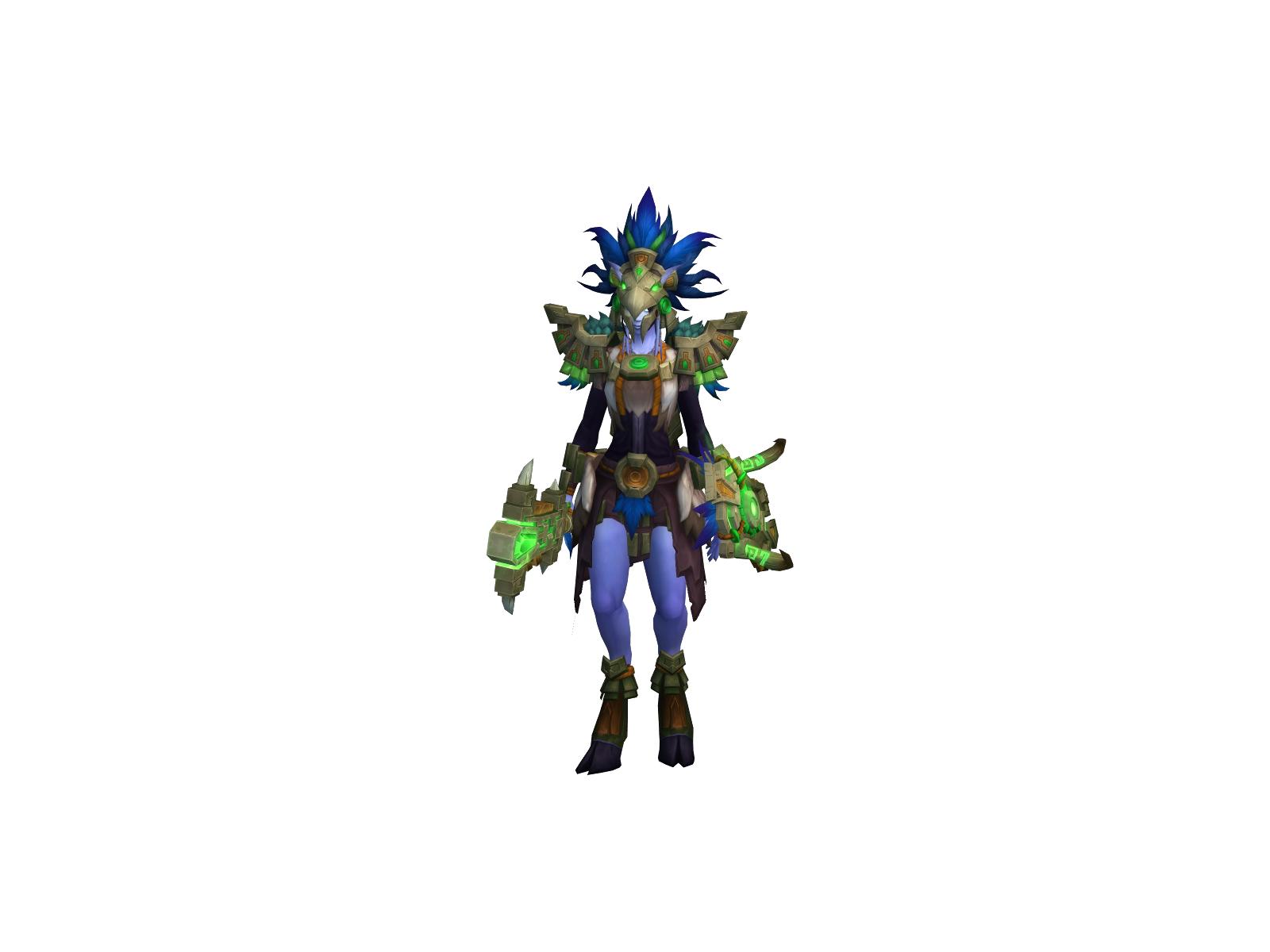 Elhaín 3D character render