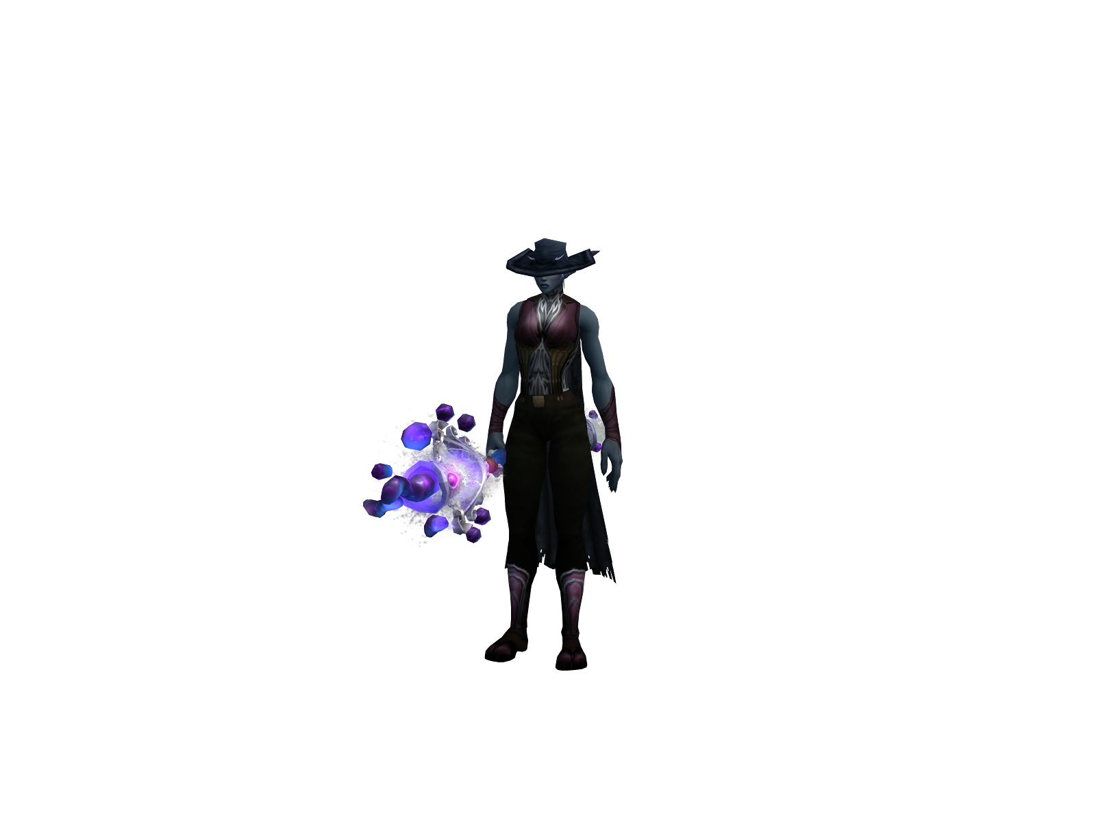 Zàk 3D character render