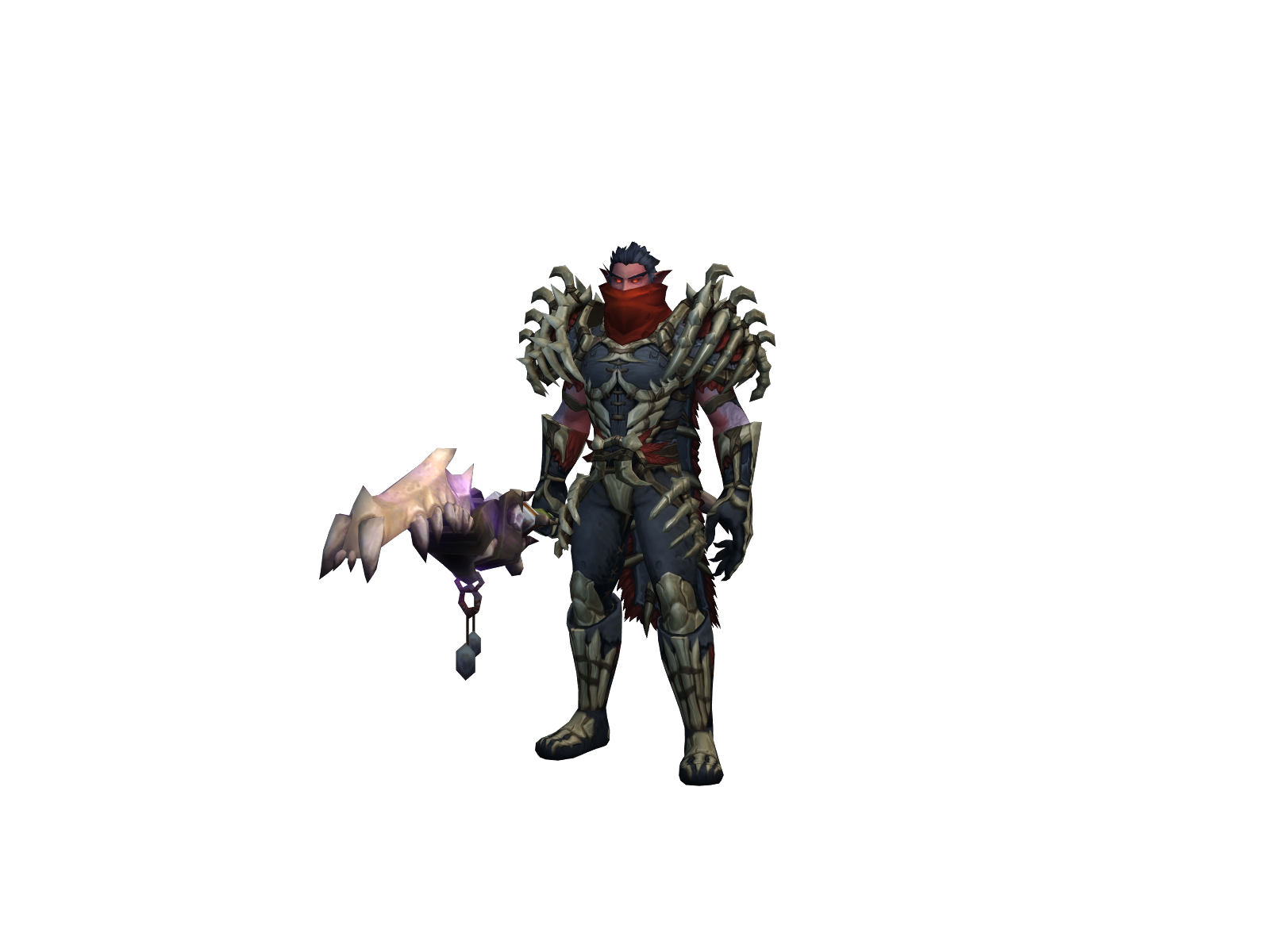 Crocoop 3D character render