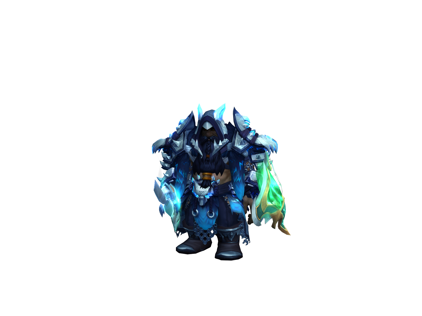 Flynnir 3D character render