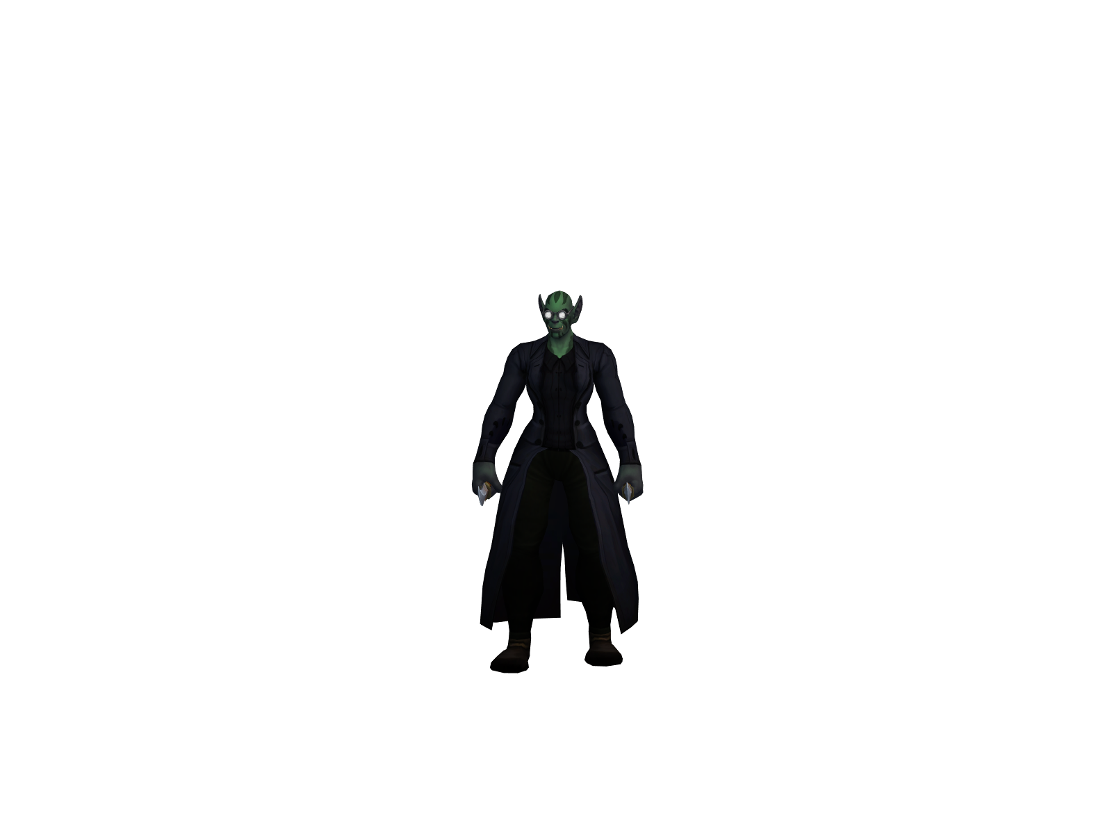 Pokeahontas 3D character render
