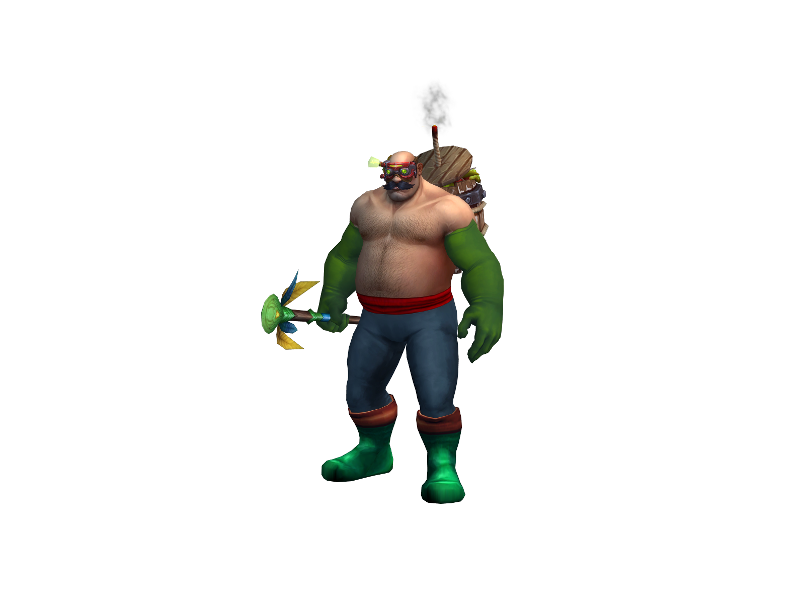 Bovshow 3D character render