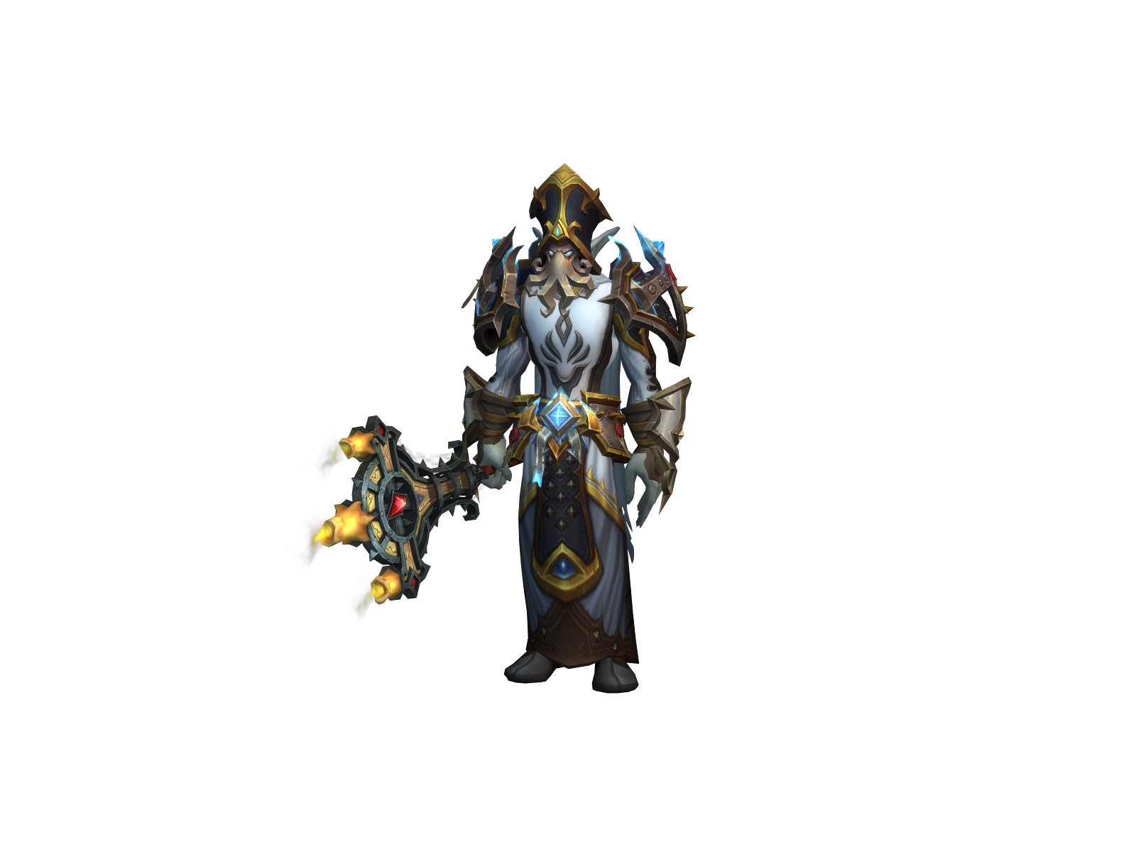 Kamchs 3D character render
