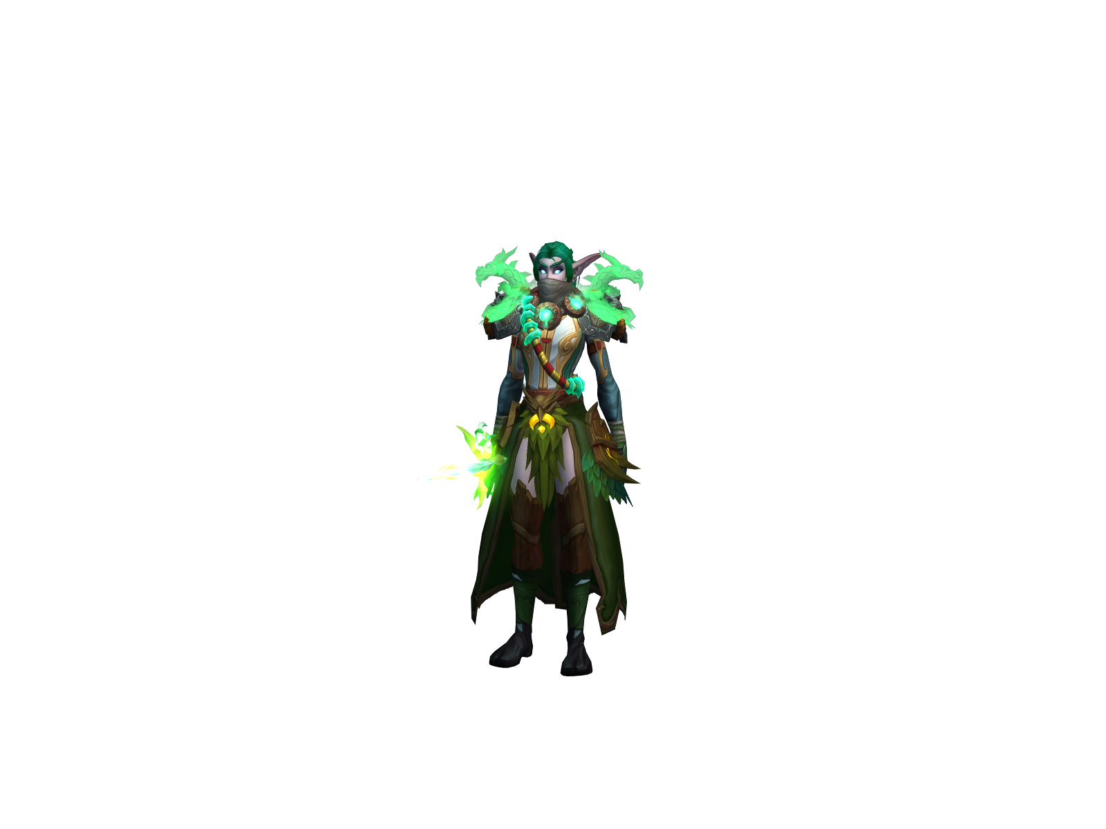 Krilie 3D character render