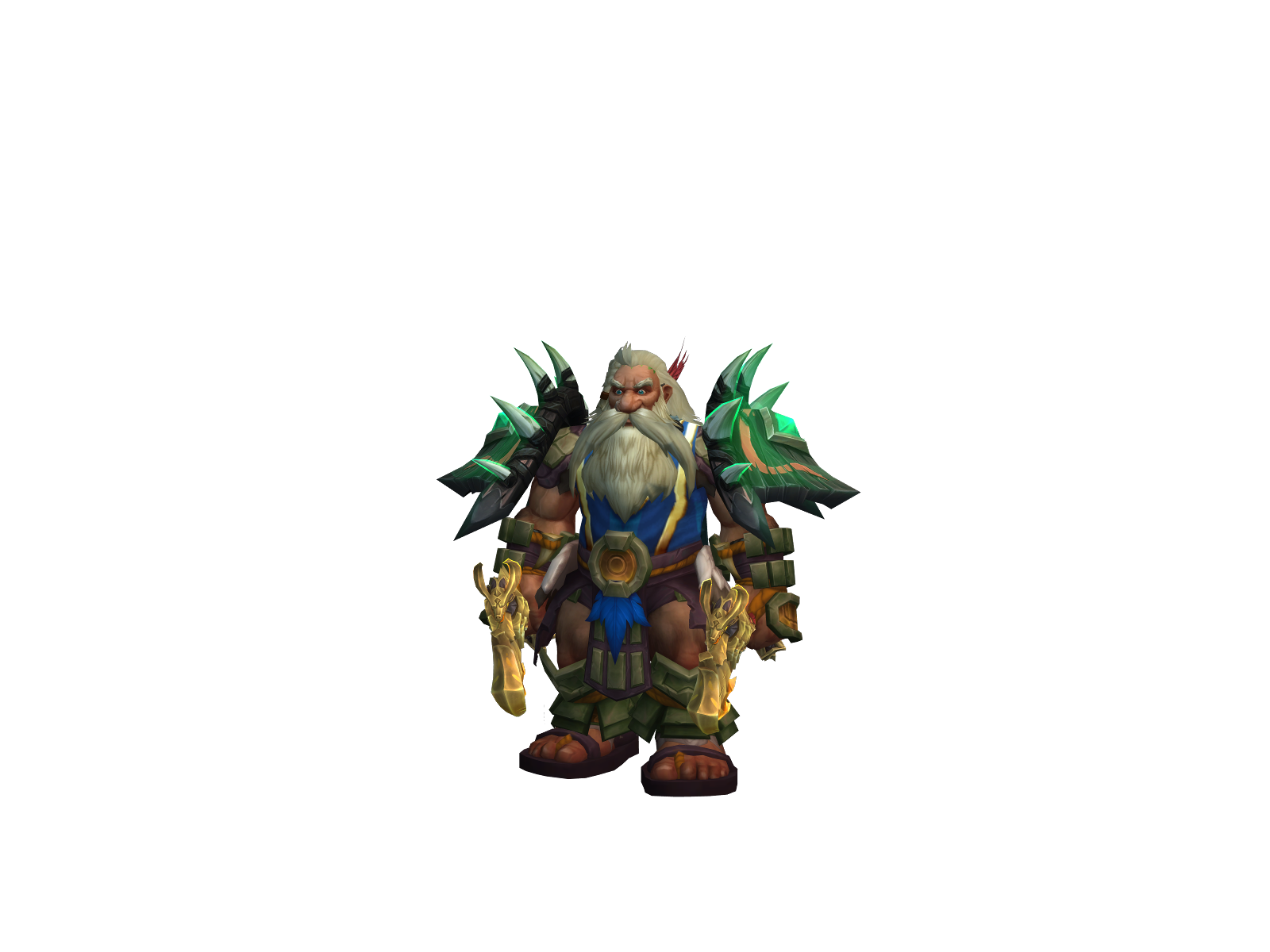 Powerthor 3D character render