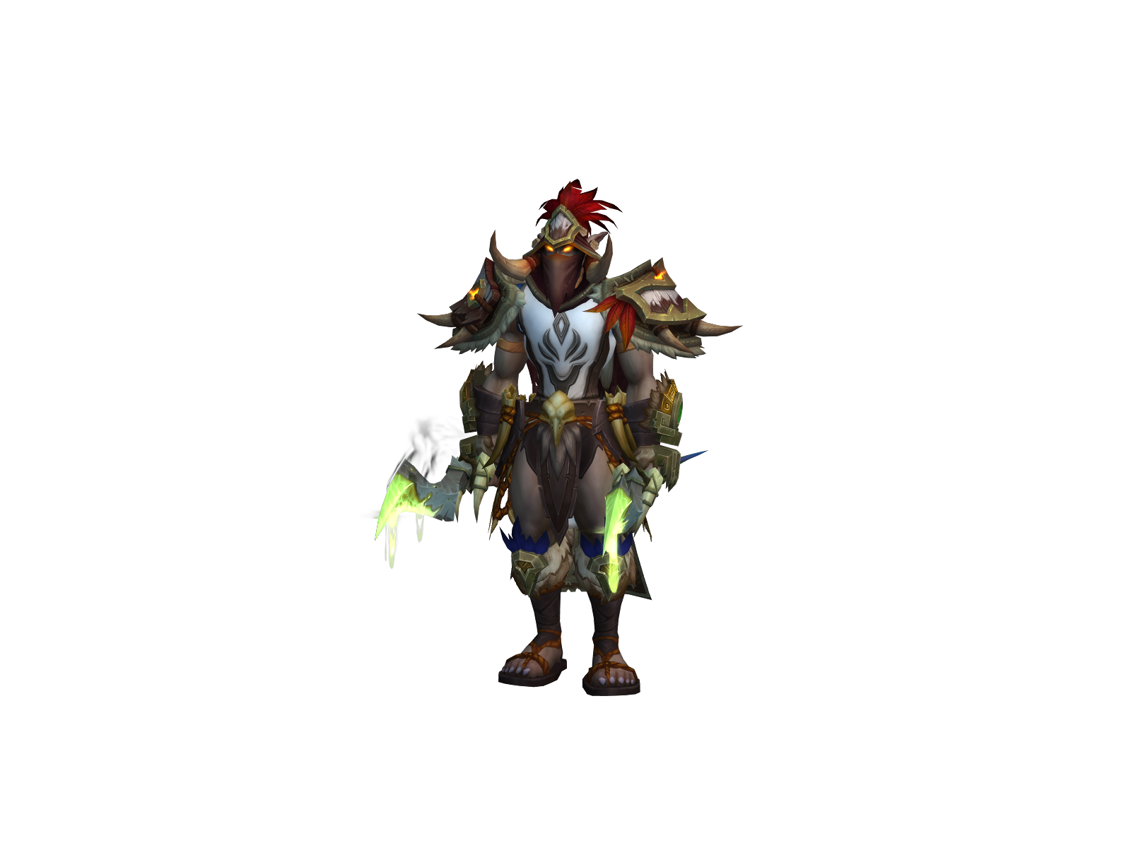 Deathelfio 3D character render
