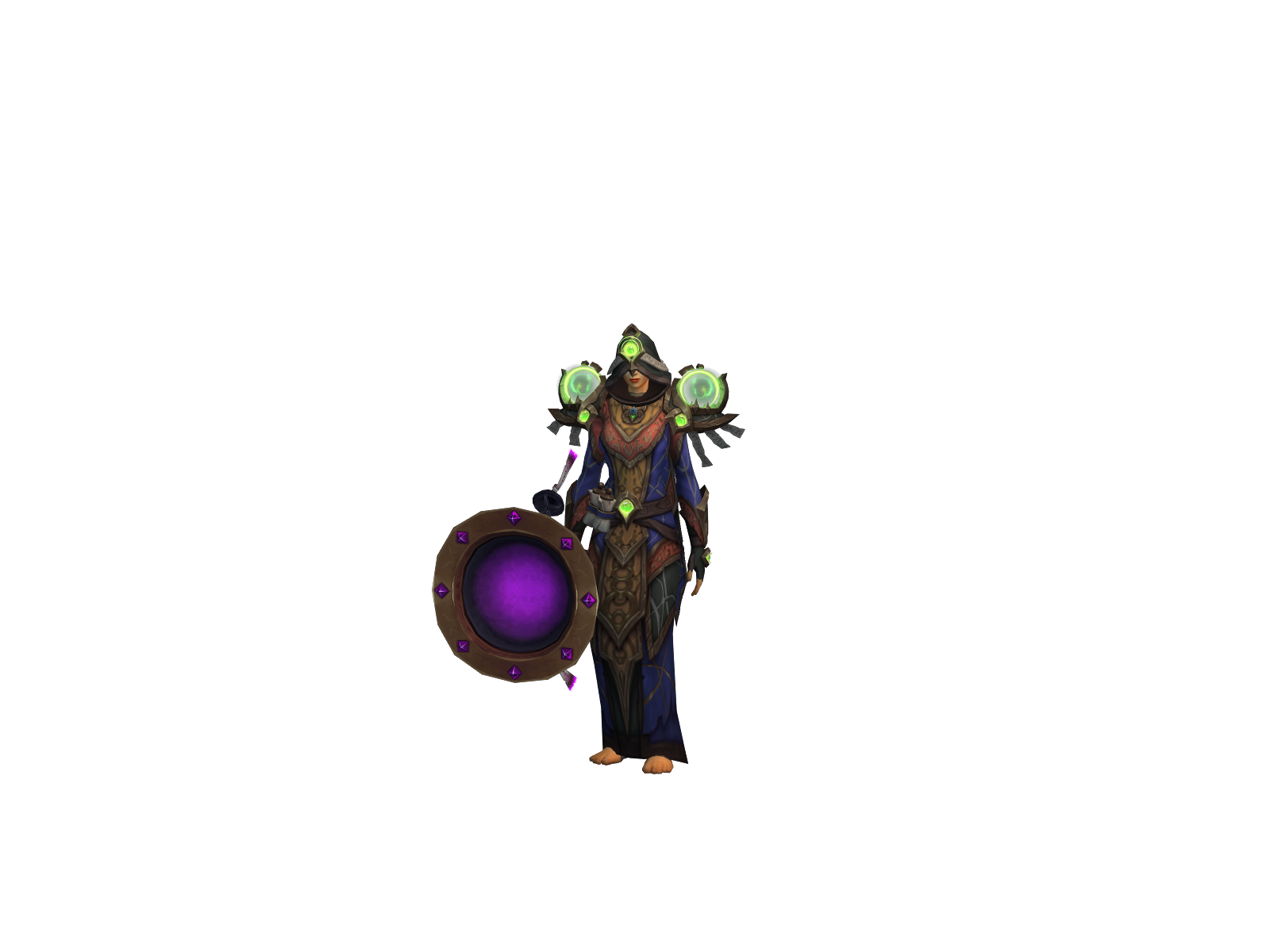 Blameme 3D character render