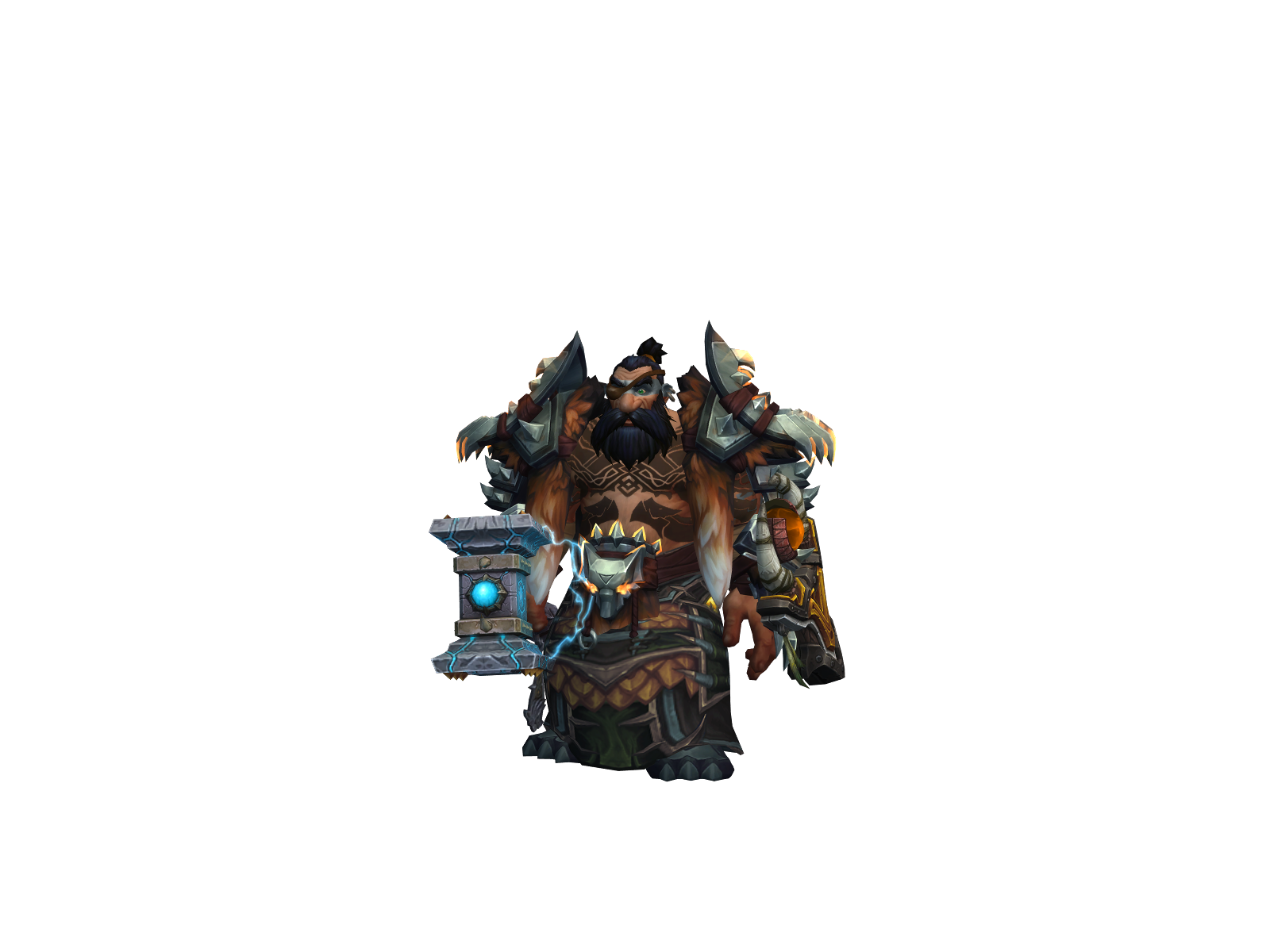 Vyzeries 3D character render