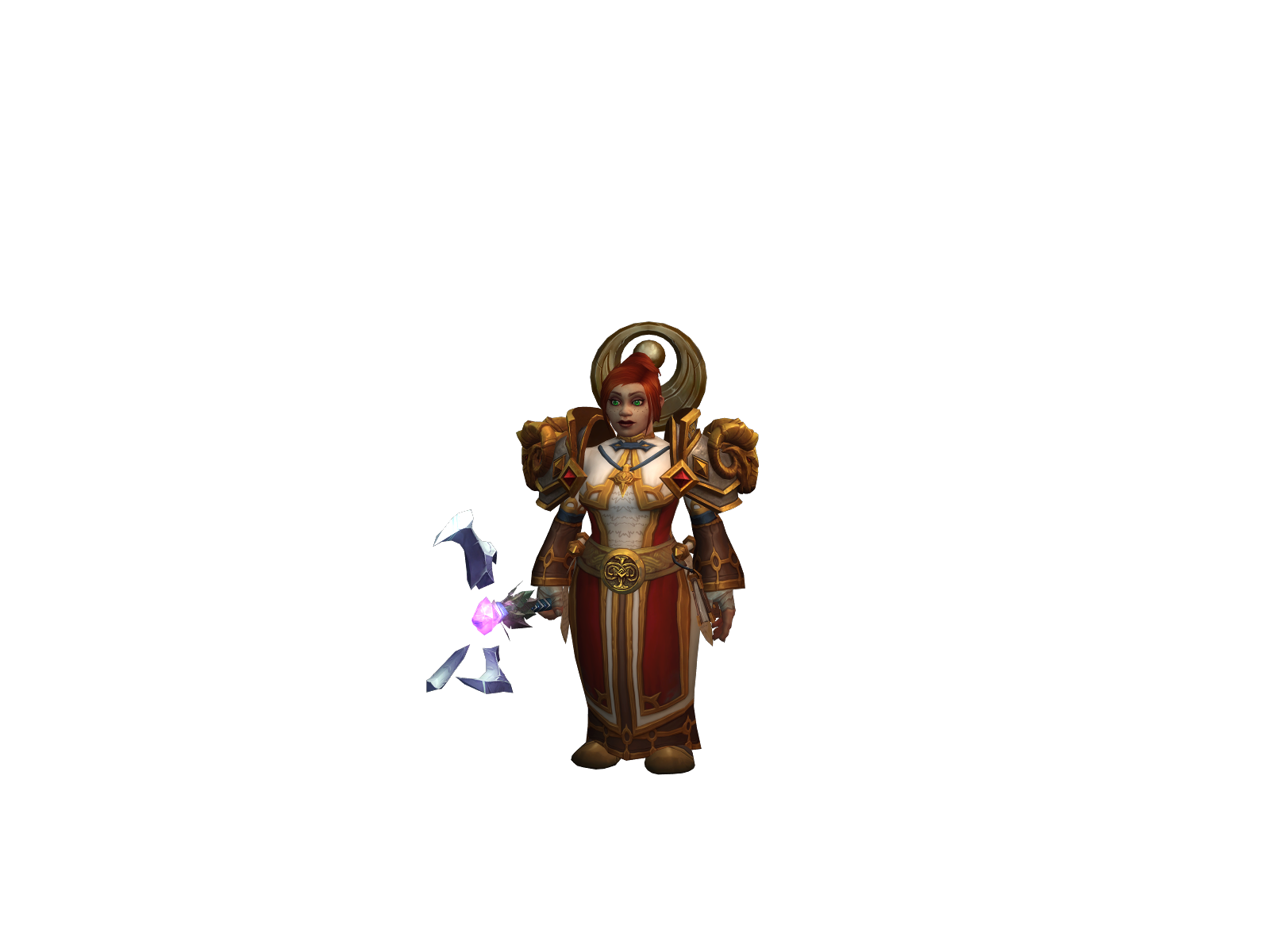 Pelóra 3D character render