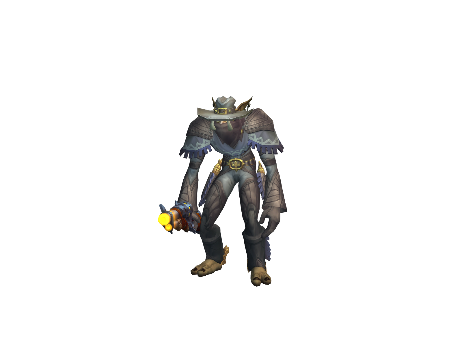Azrukhor 3D character render