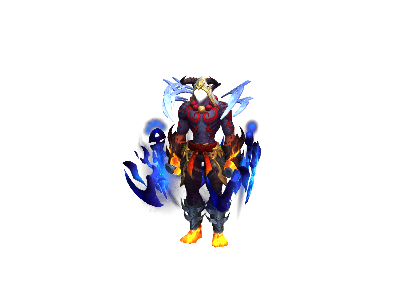 Primaldh 3D character render
