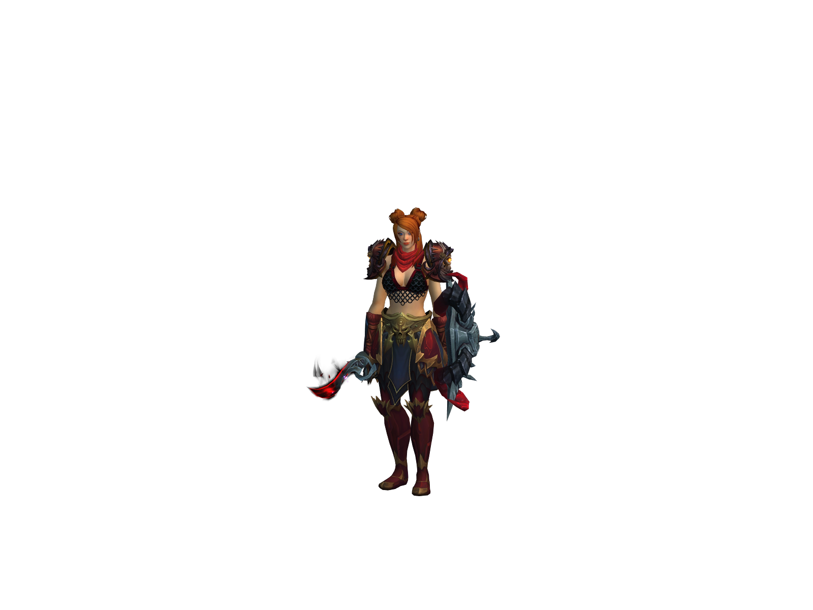 lenoks 3D character render