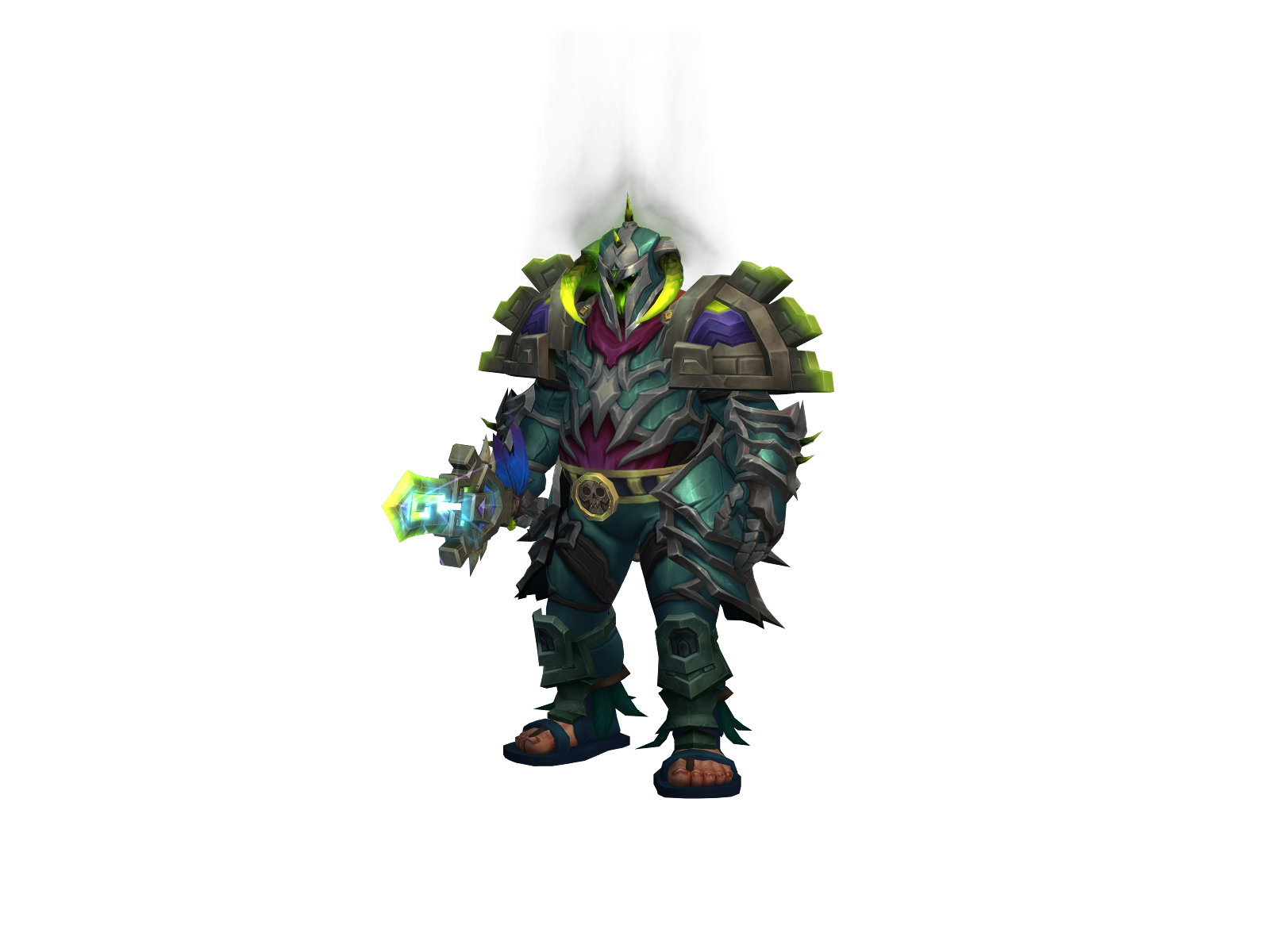 Ferat 3D character render