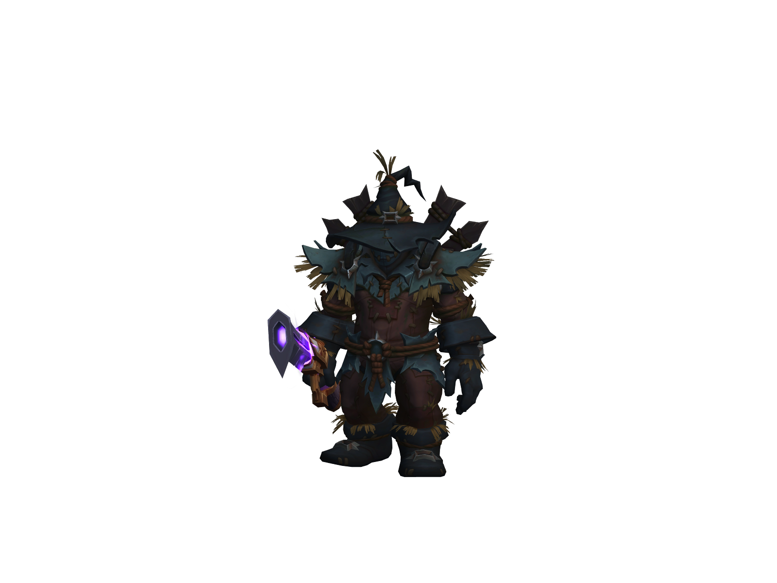 Havaifisek 3D character render