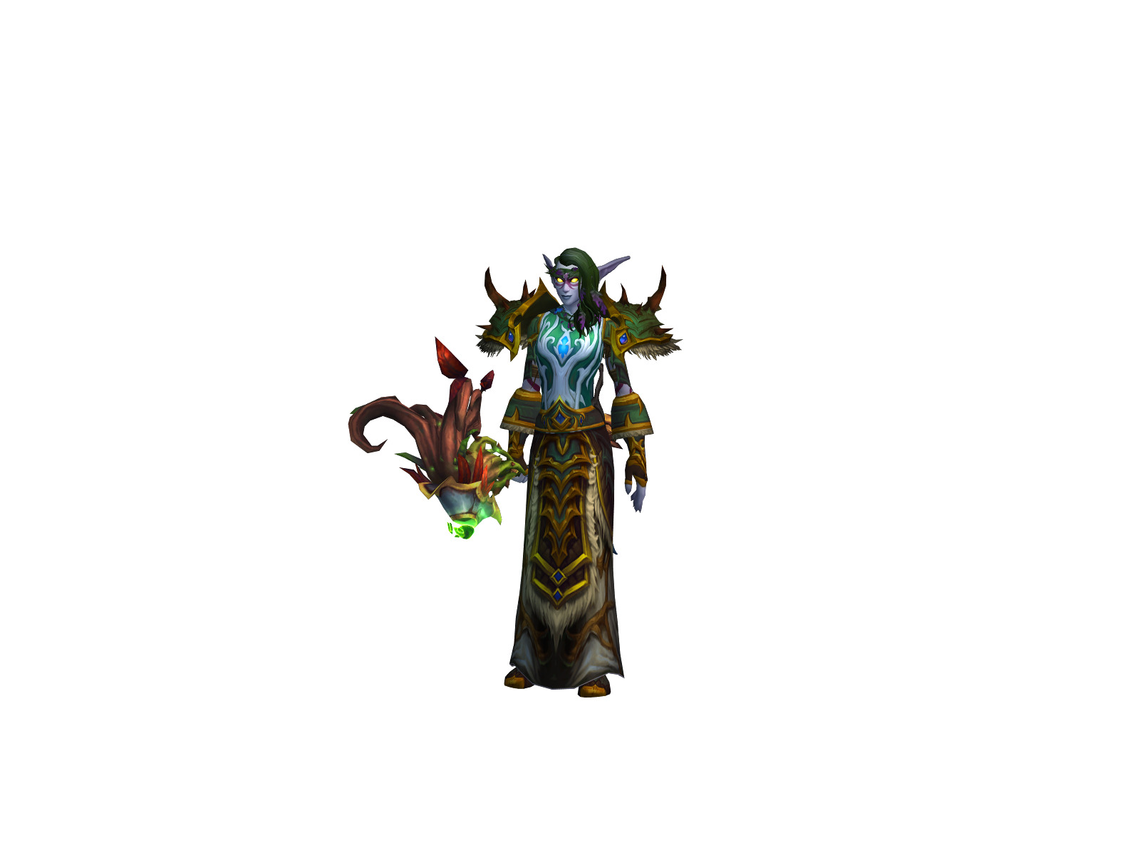 Morjanna 3D character render
