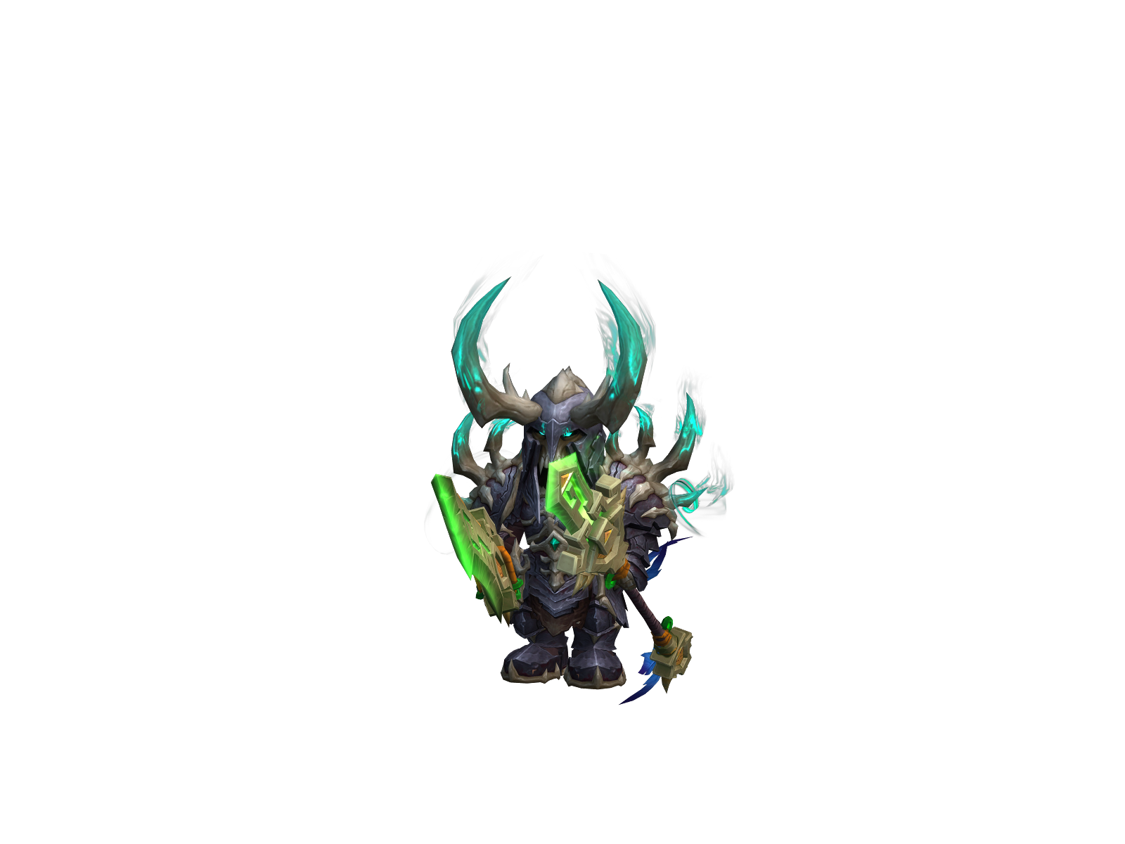 Mentaldaed 3D character render