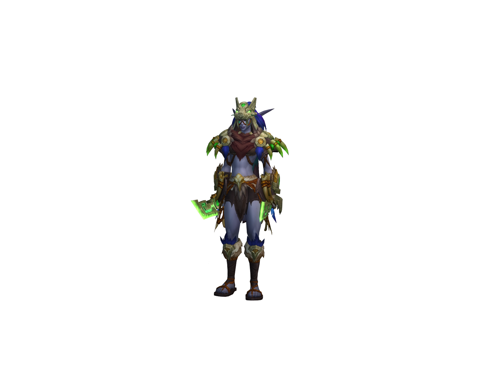 Restlessche 3D character render