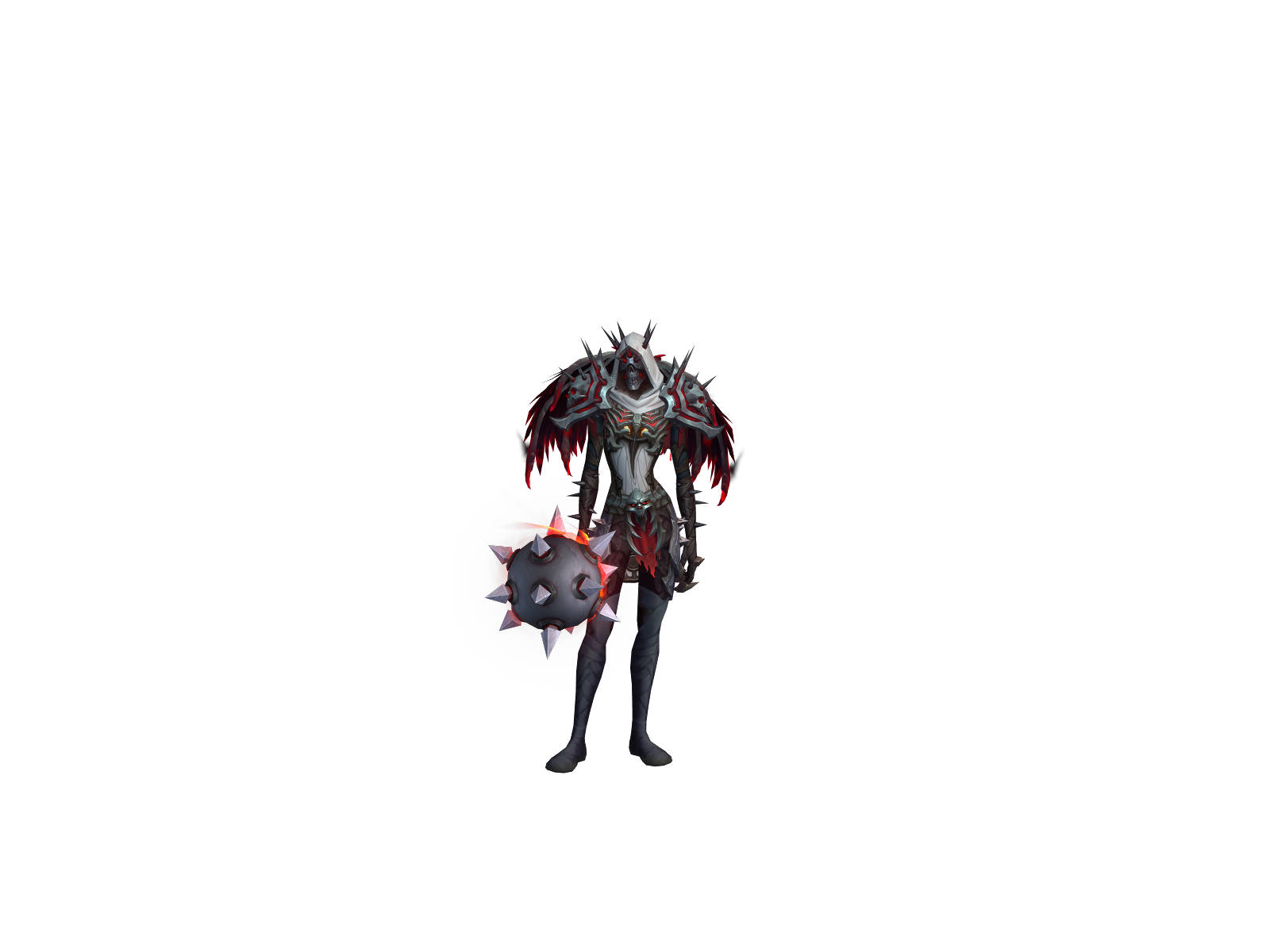 Feyril 3D character render