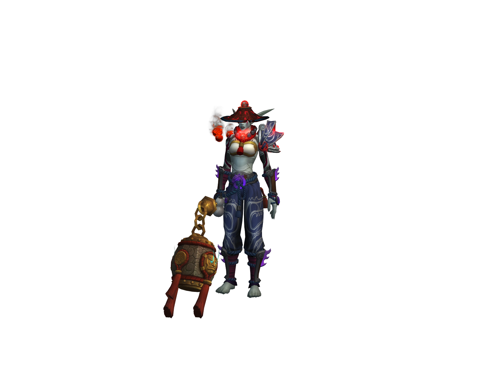 Çålípsó 3D character render