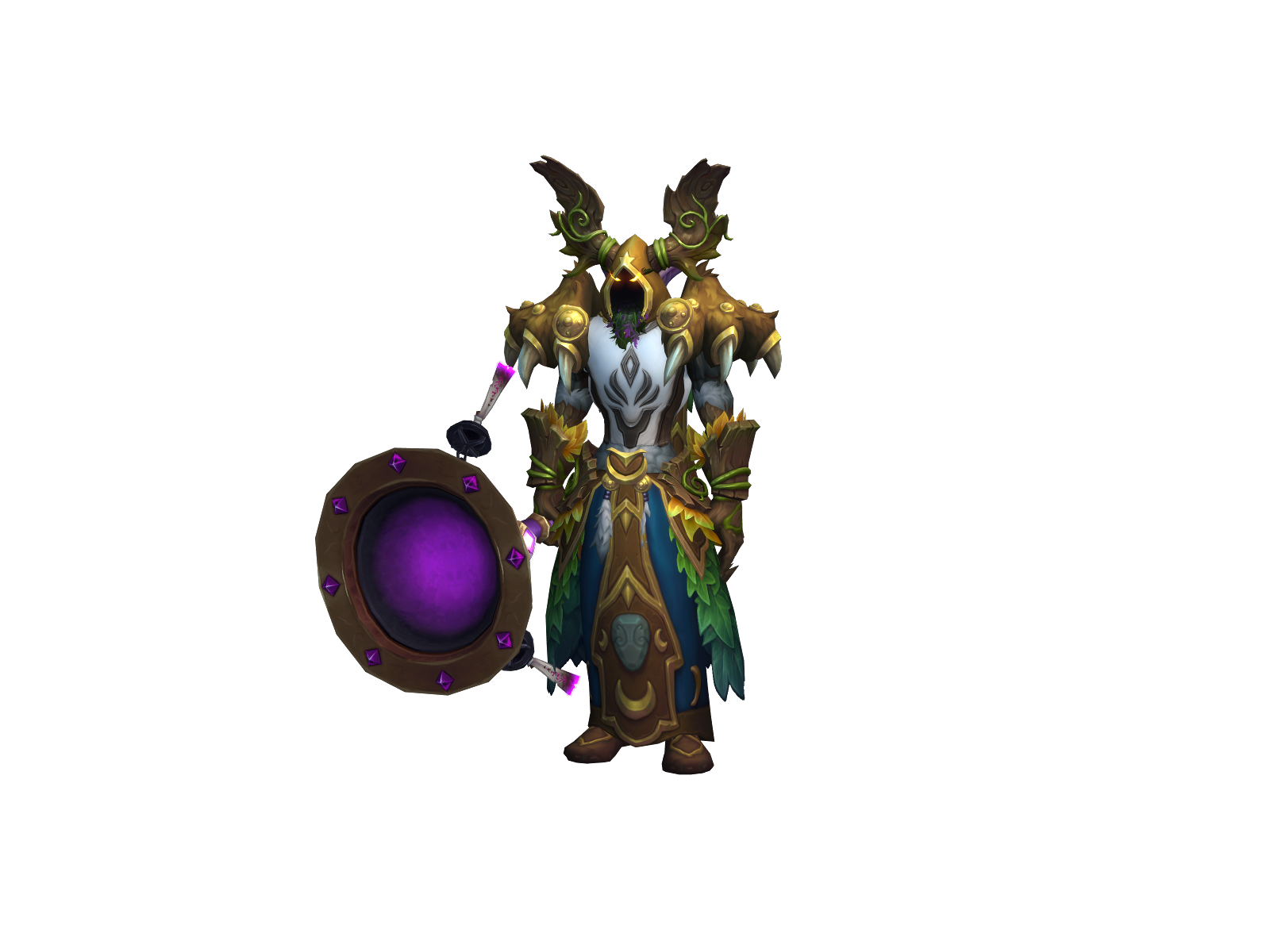 Maelth 3D character render