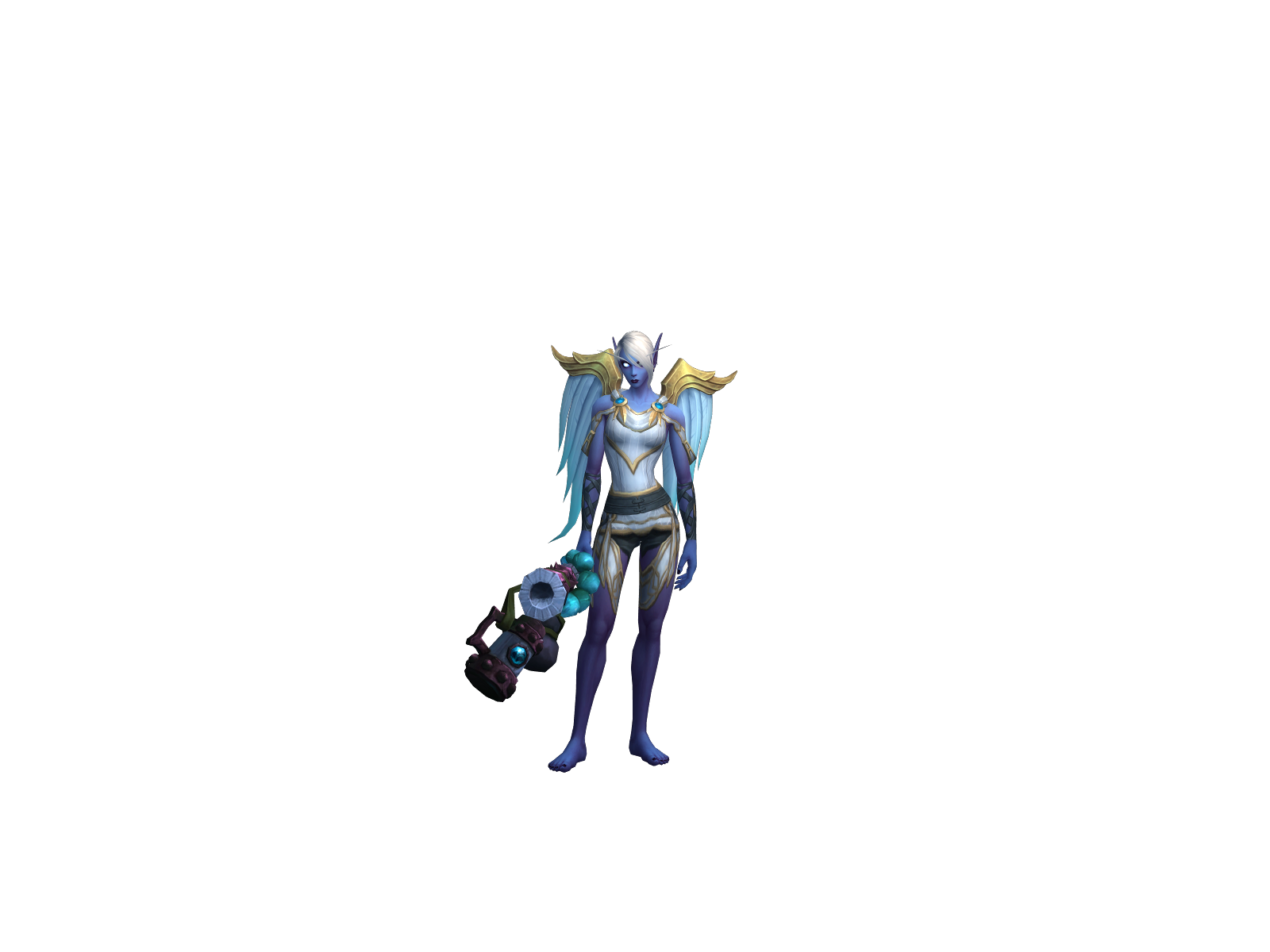 Kshraa 3D character render