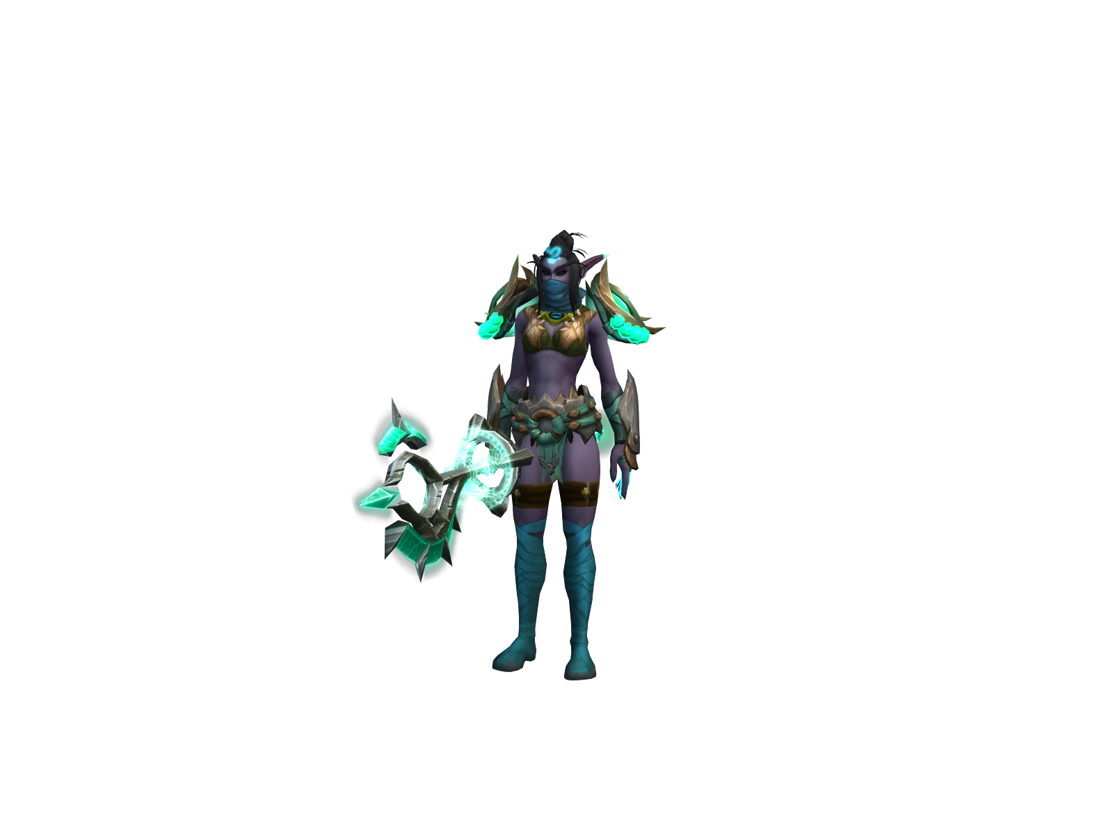 Shanay 3D character render