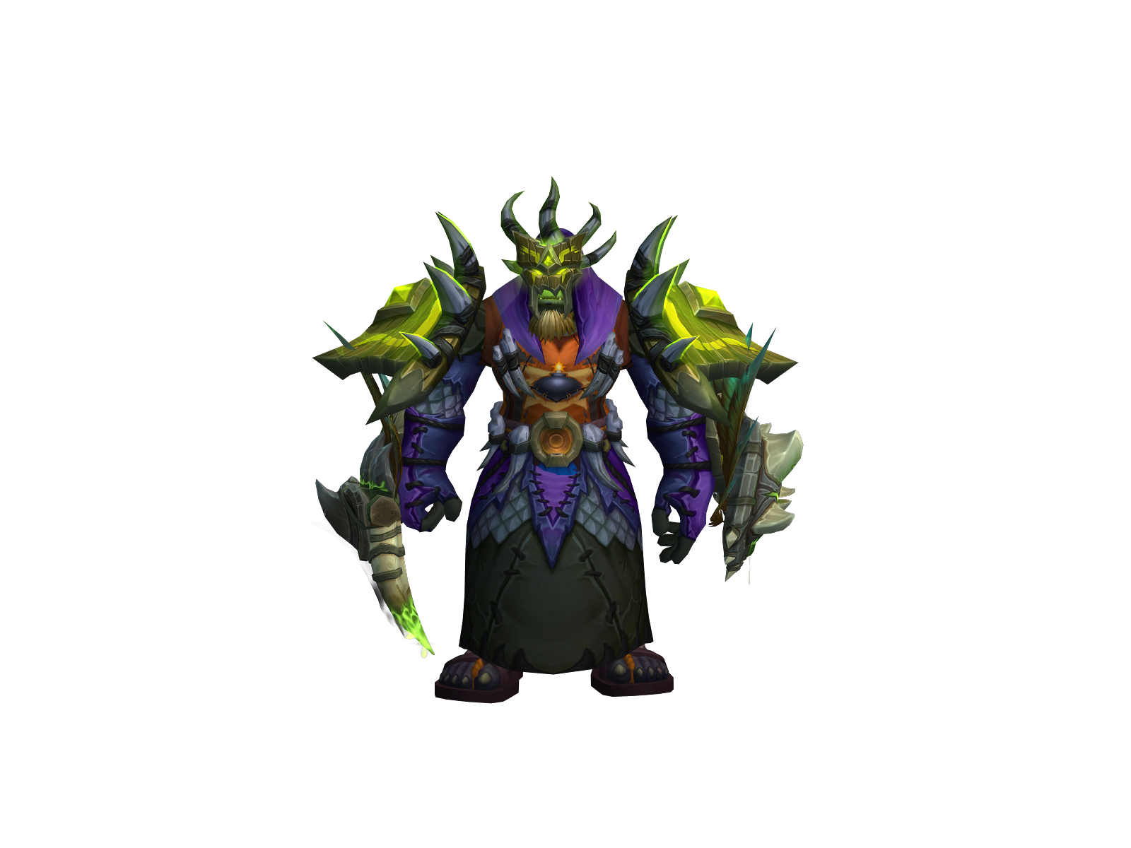 Crusshshock 3D character render