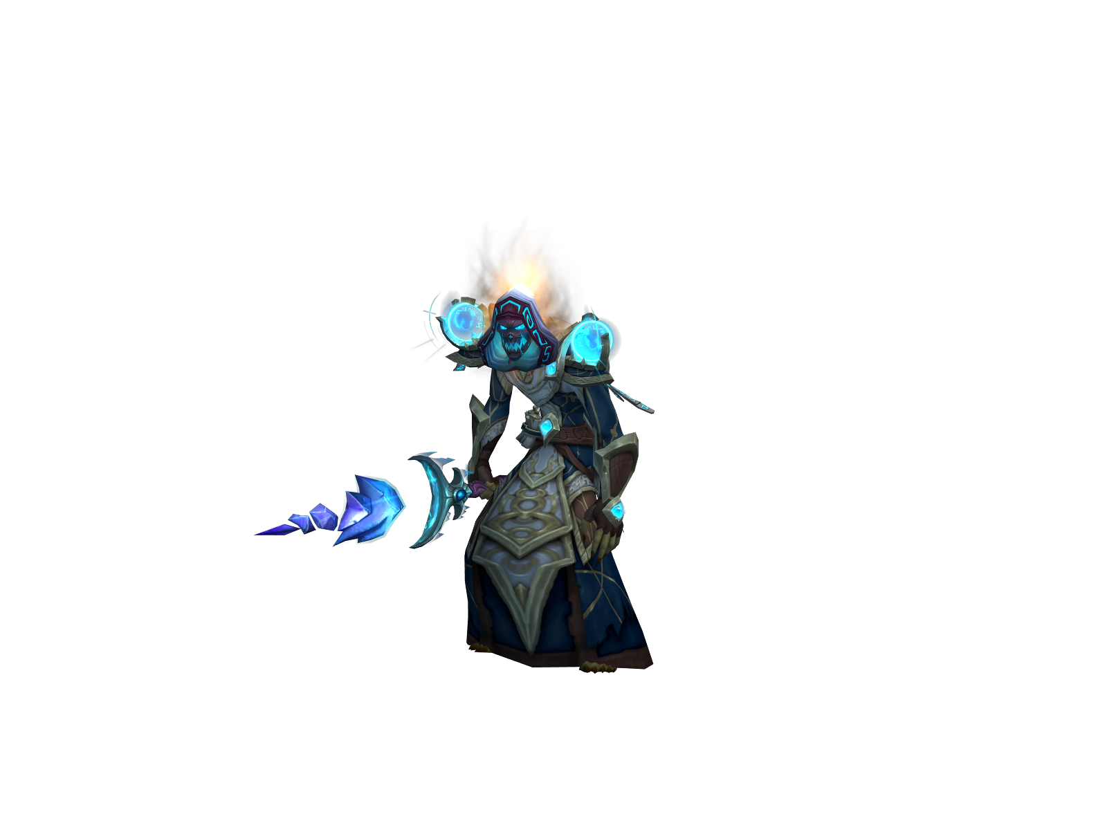 Icehoole 3D character render