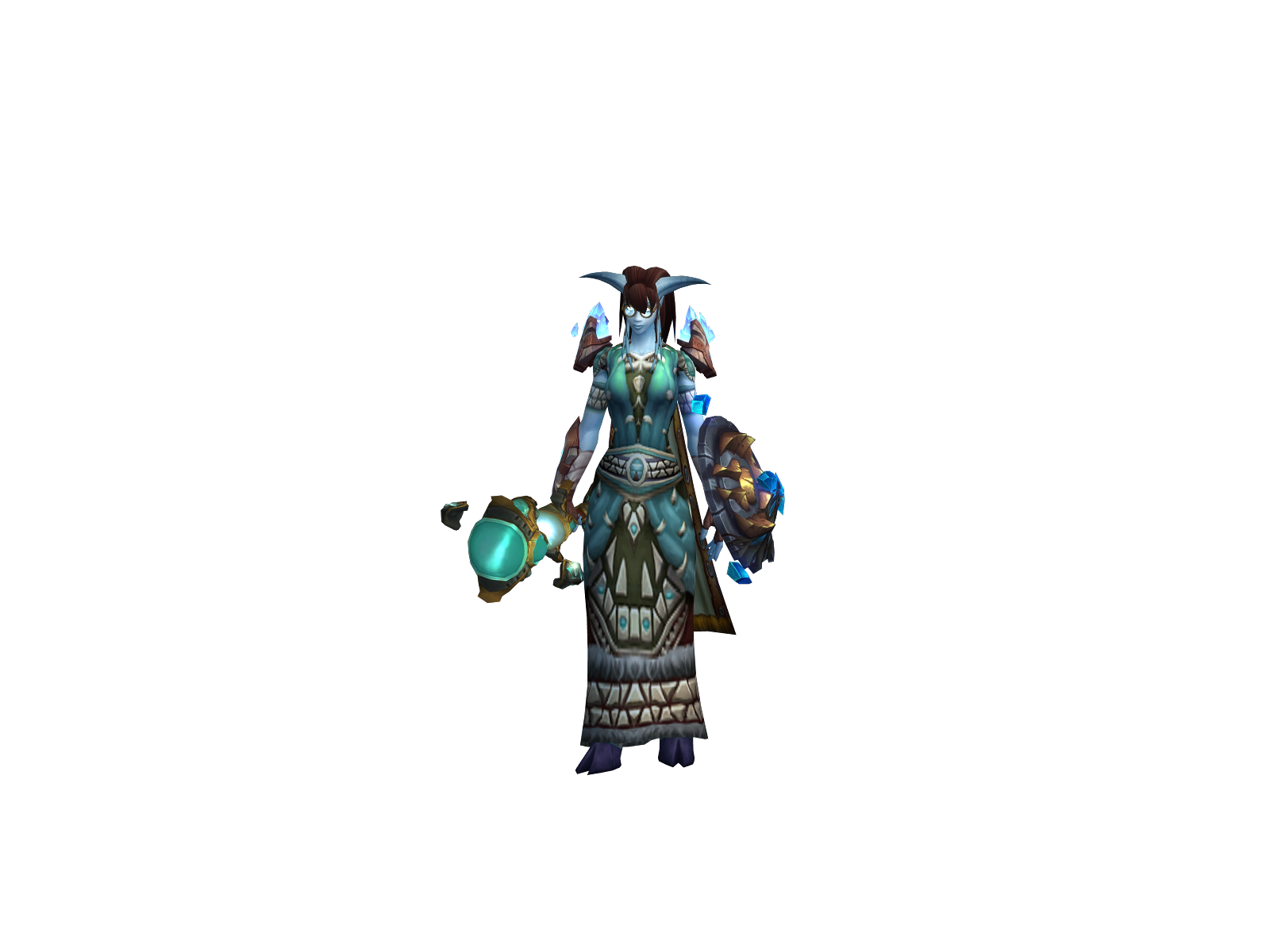 Undiñe 3D character render