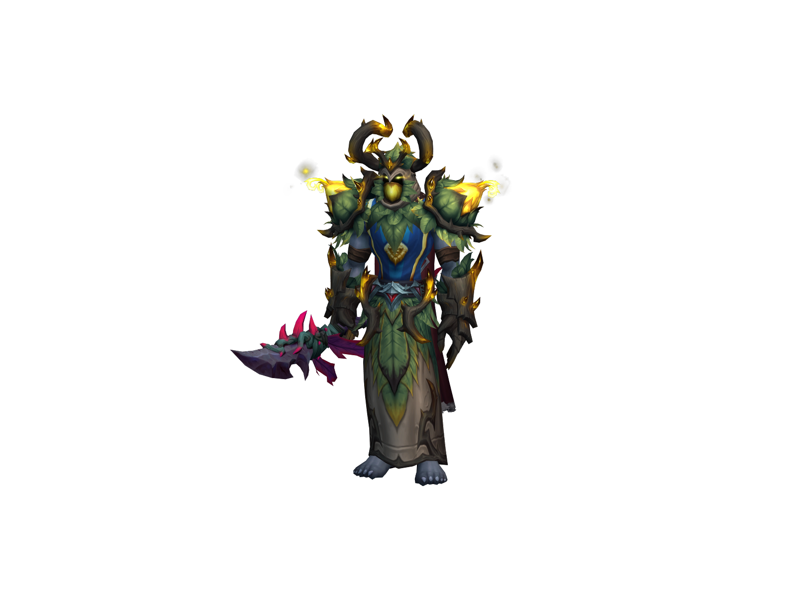 Dashbringer 3D character render
