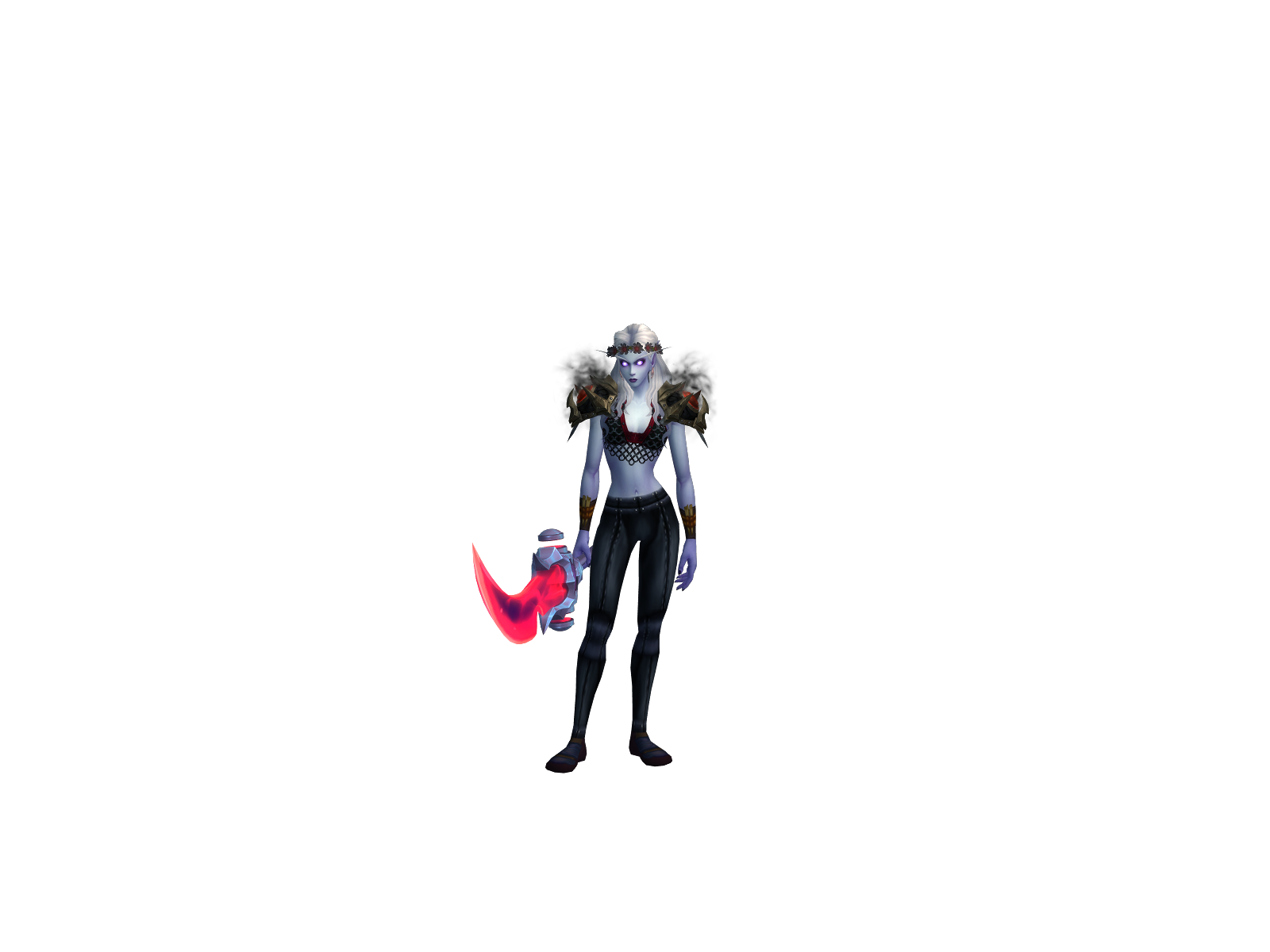 Çaelis 3D character render