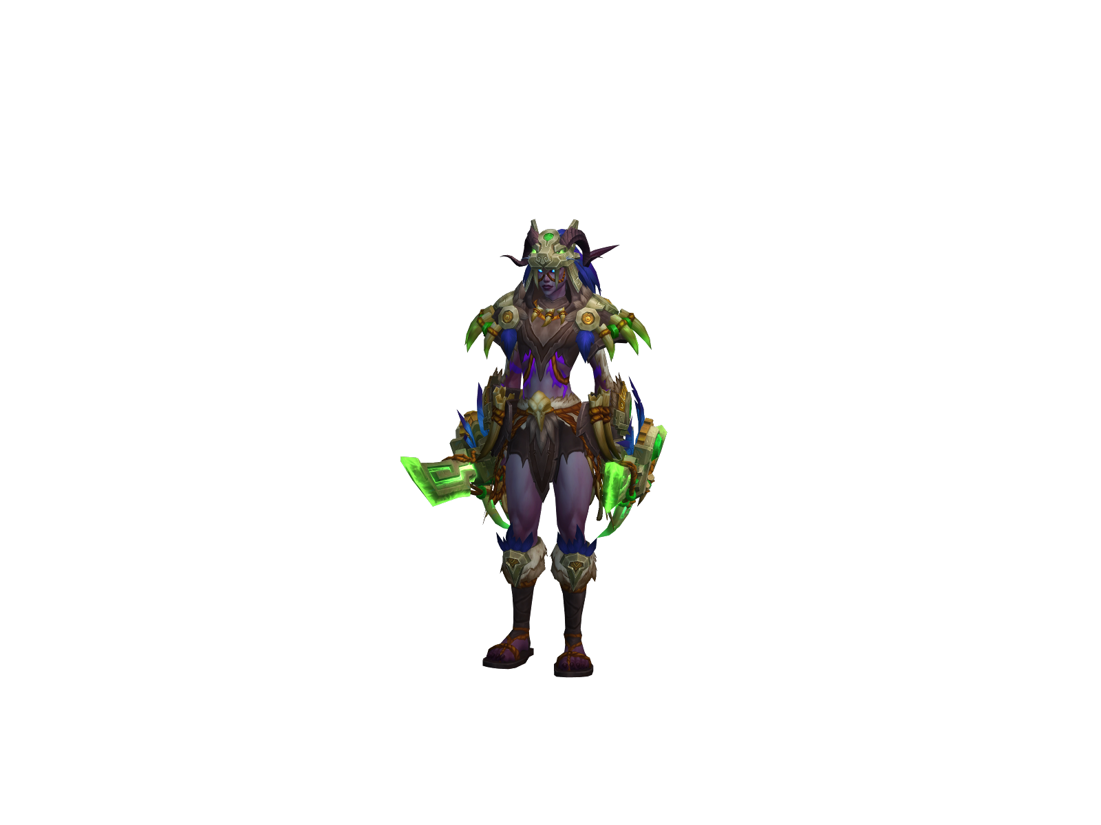 Àkàri 3D character render