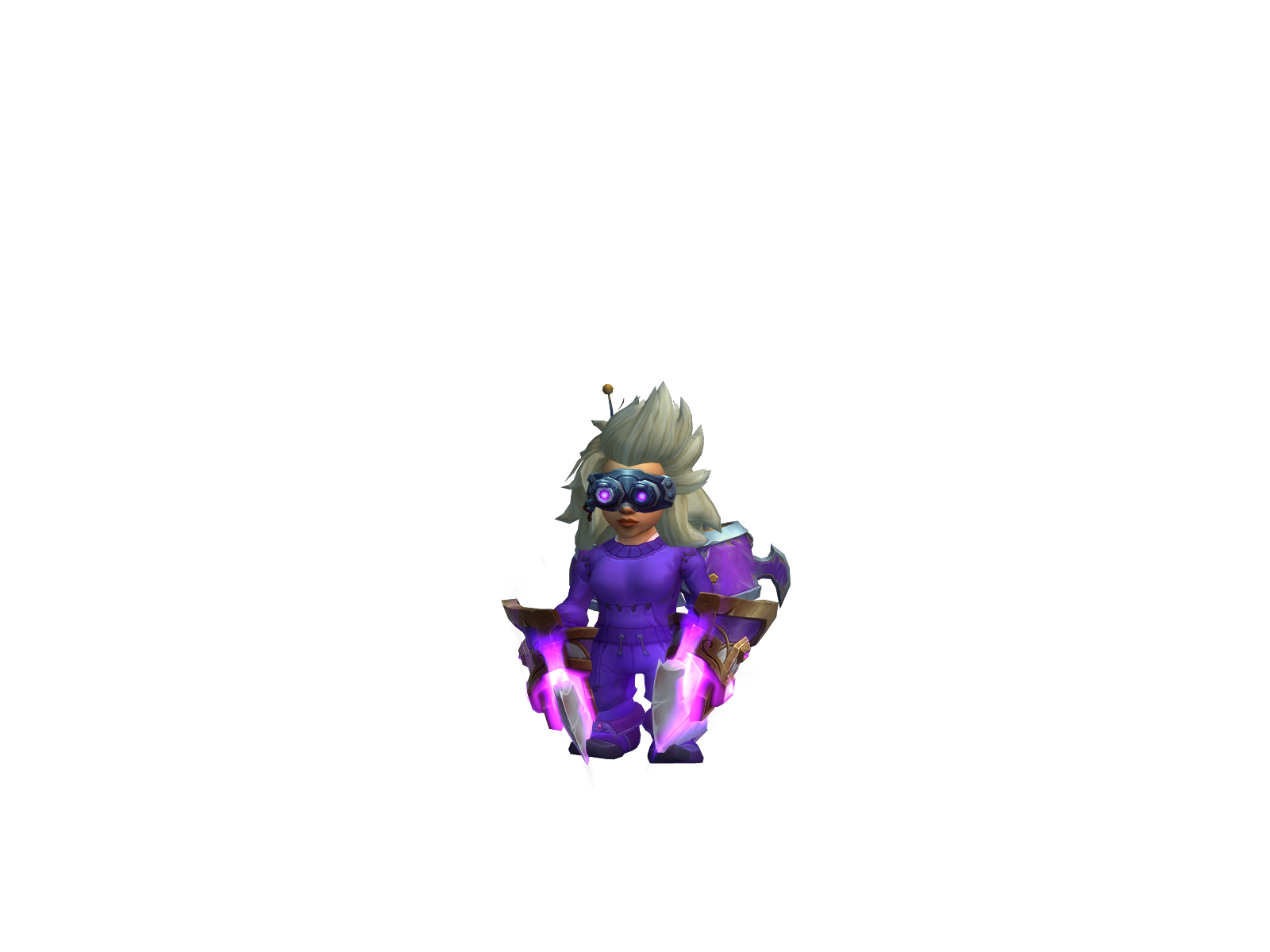 Tînybutt 3D character render