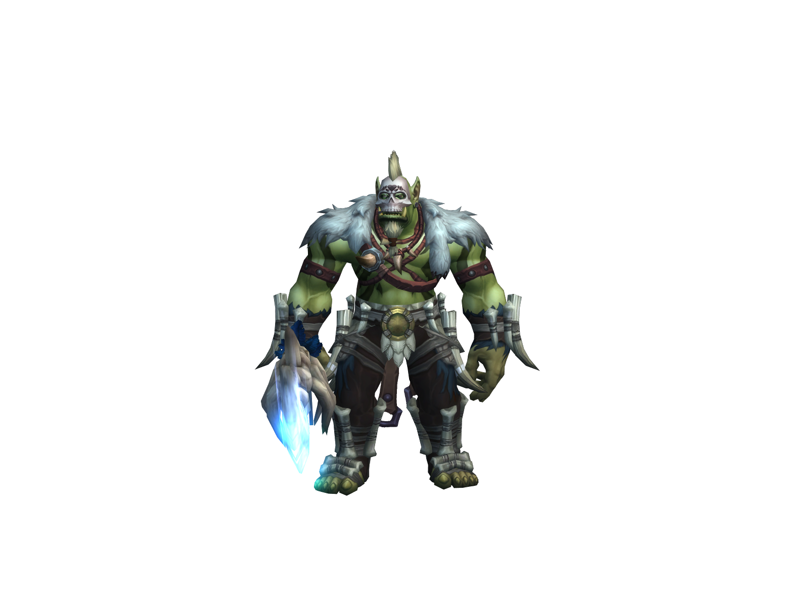 Hânuken 3D character render