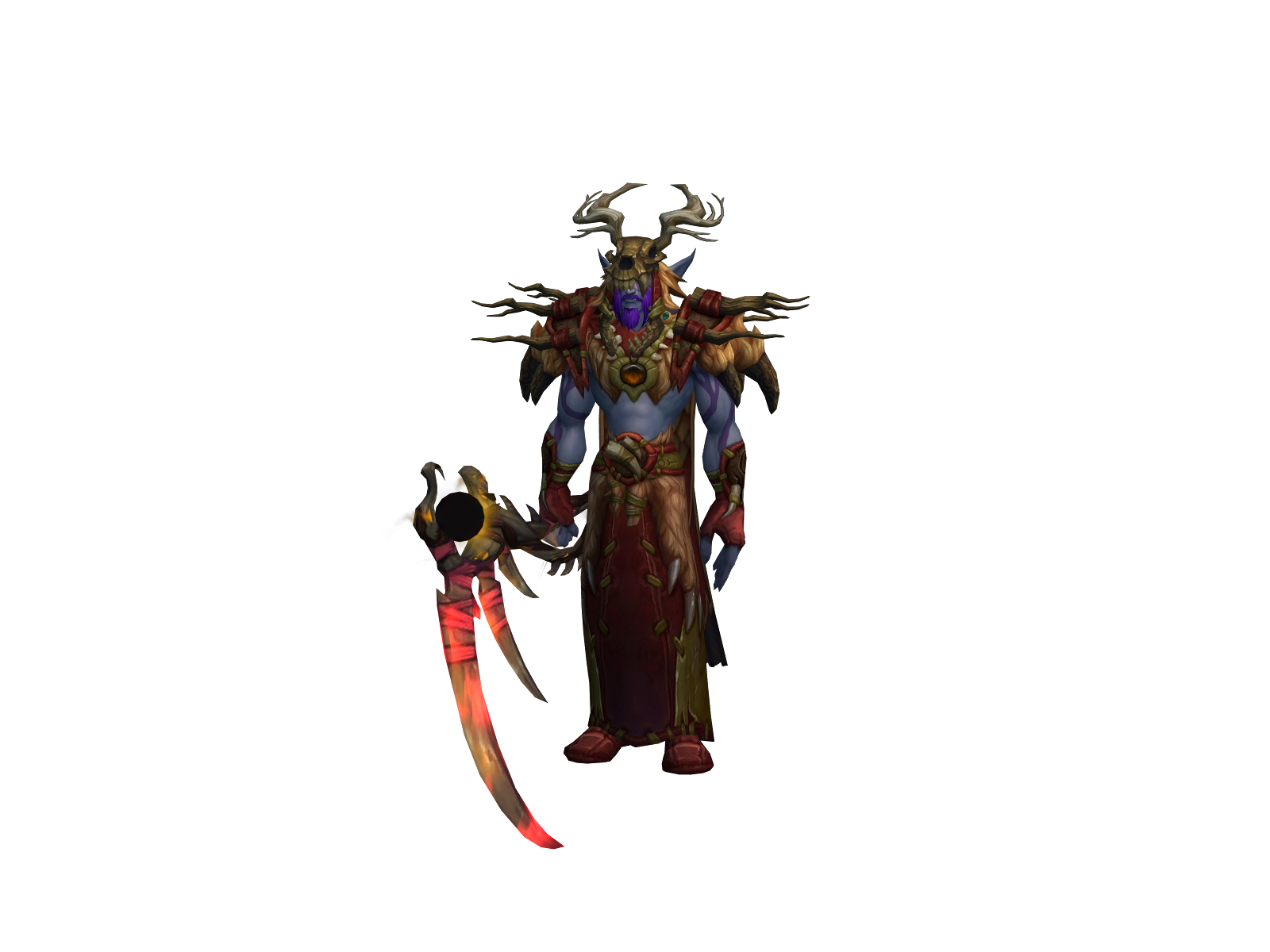 Merkurios 3D character render
