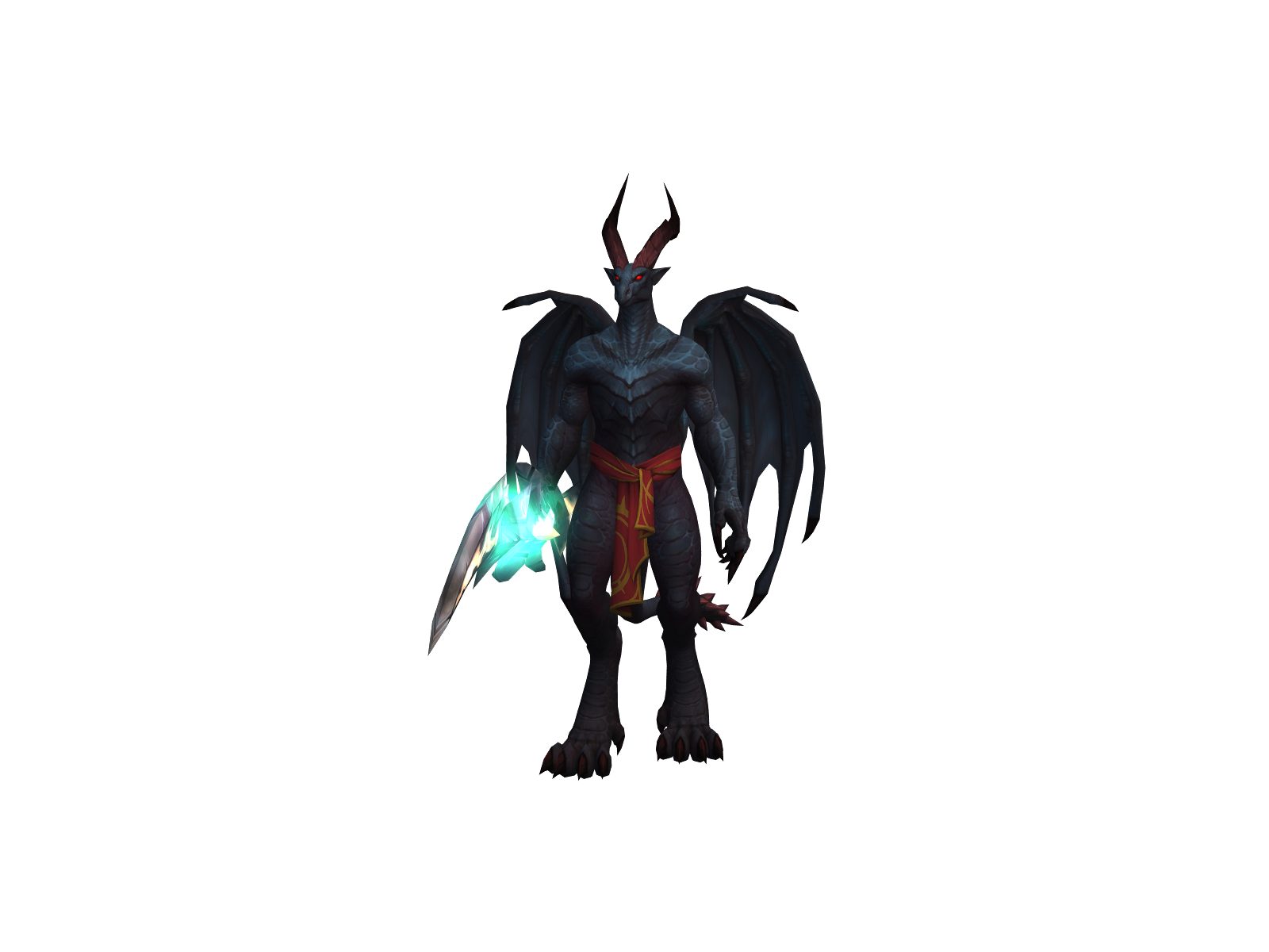 Darkxray 3D character render