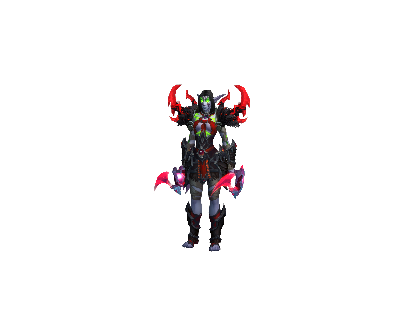 Alzera 3D character render
