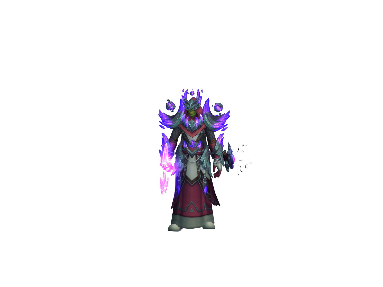 Nepunus 3D character render