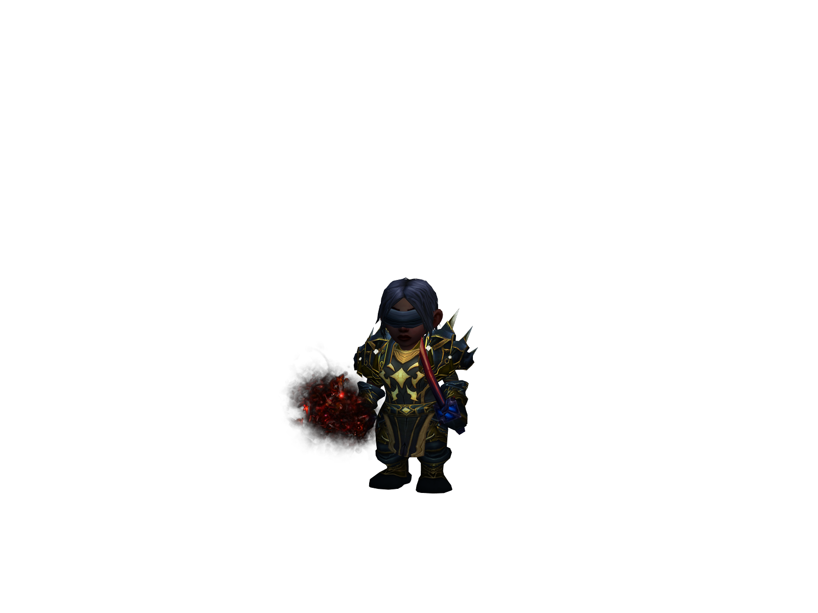 Ãurãfãrmïng 3D character render