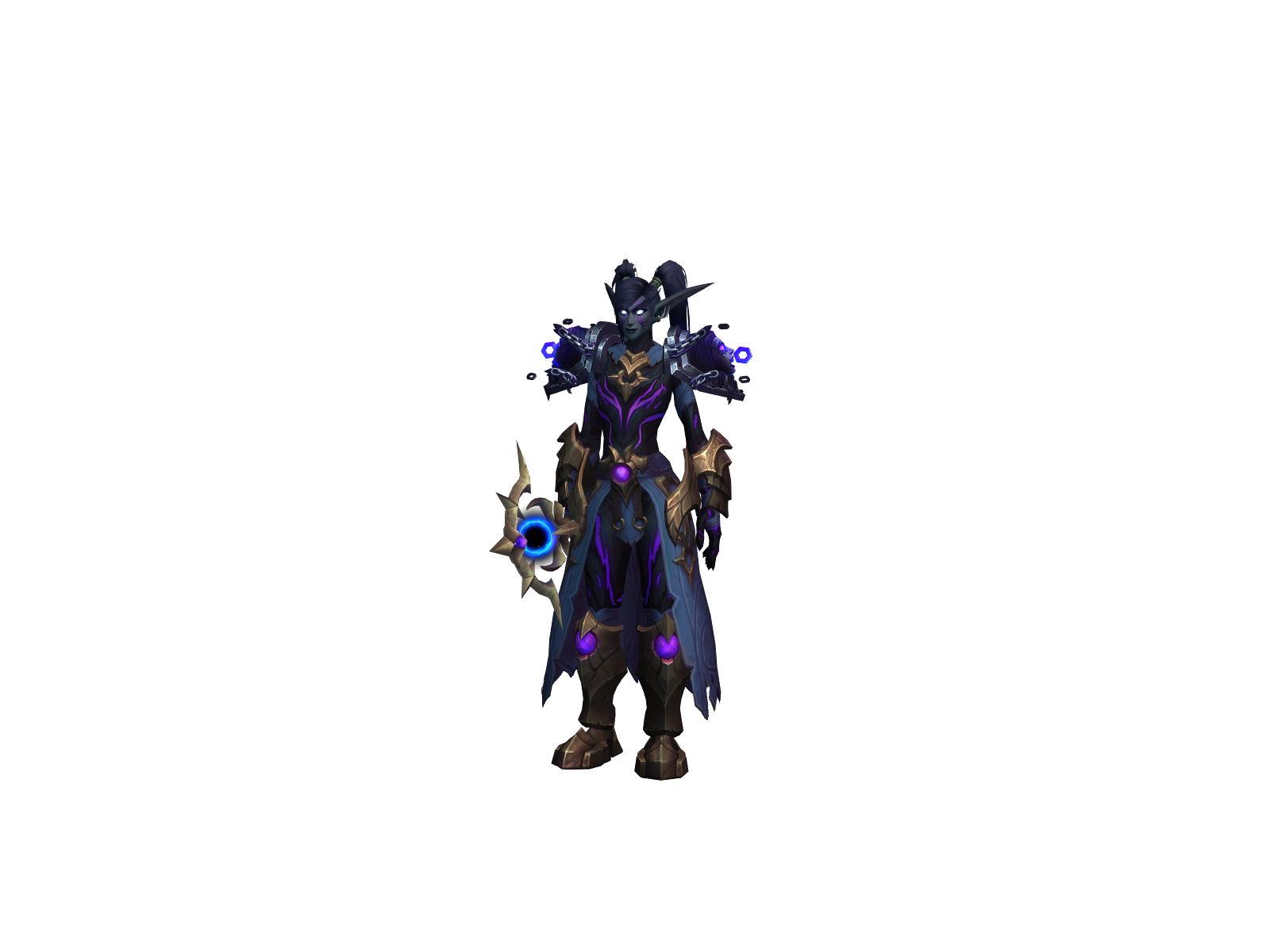 Violhva 3D character render