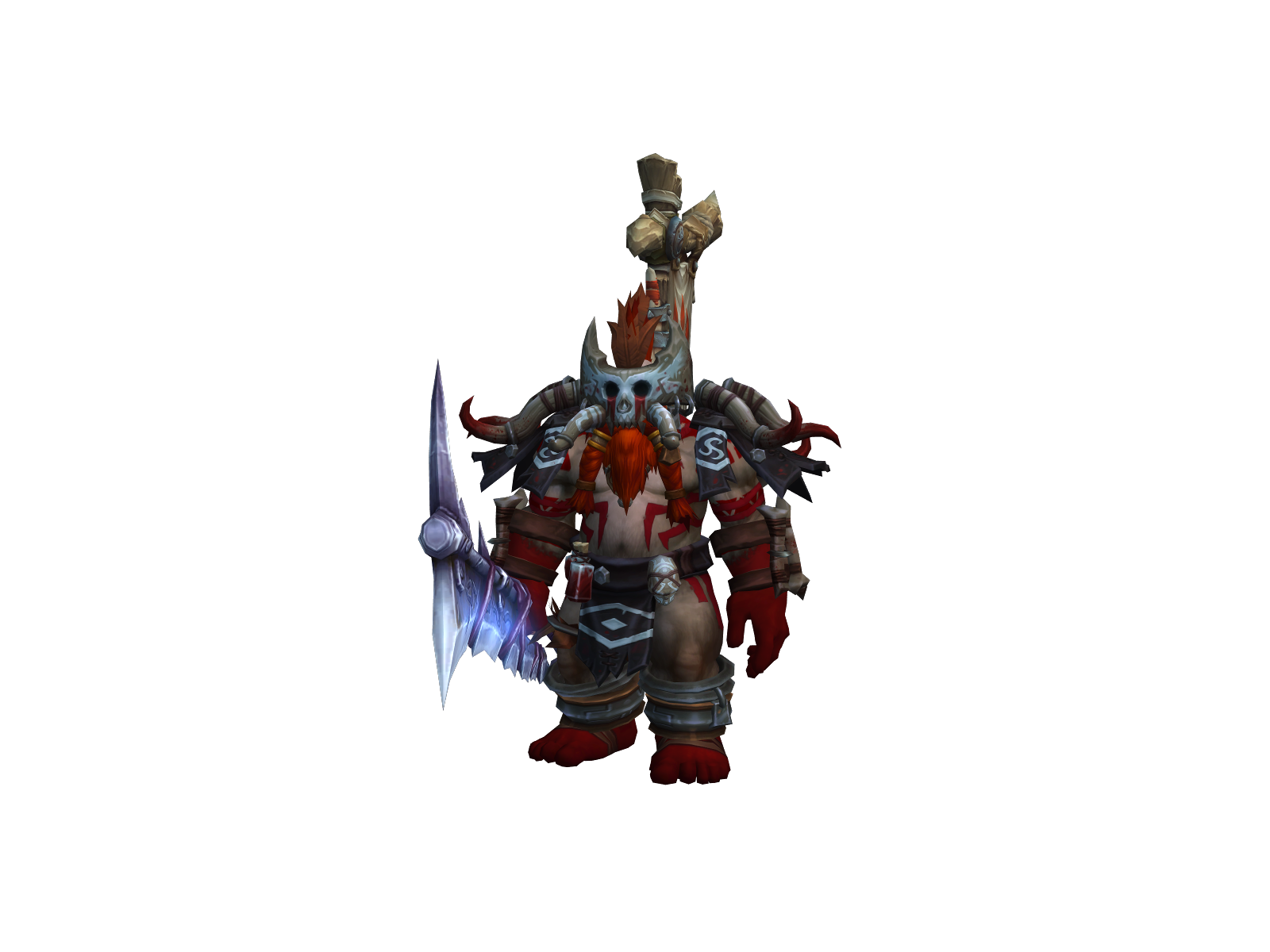 Harmfull 3D character render