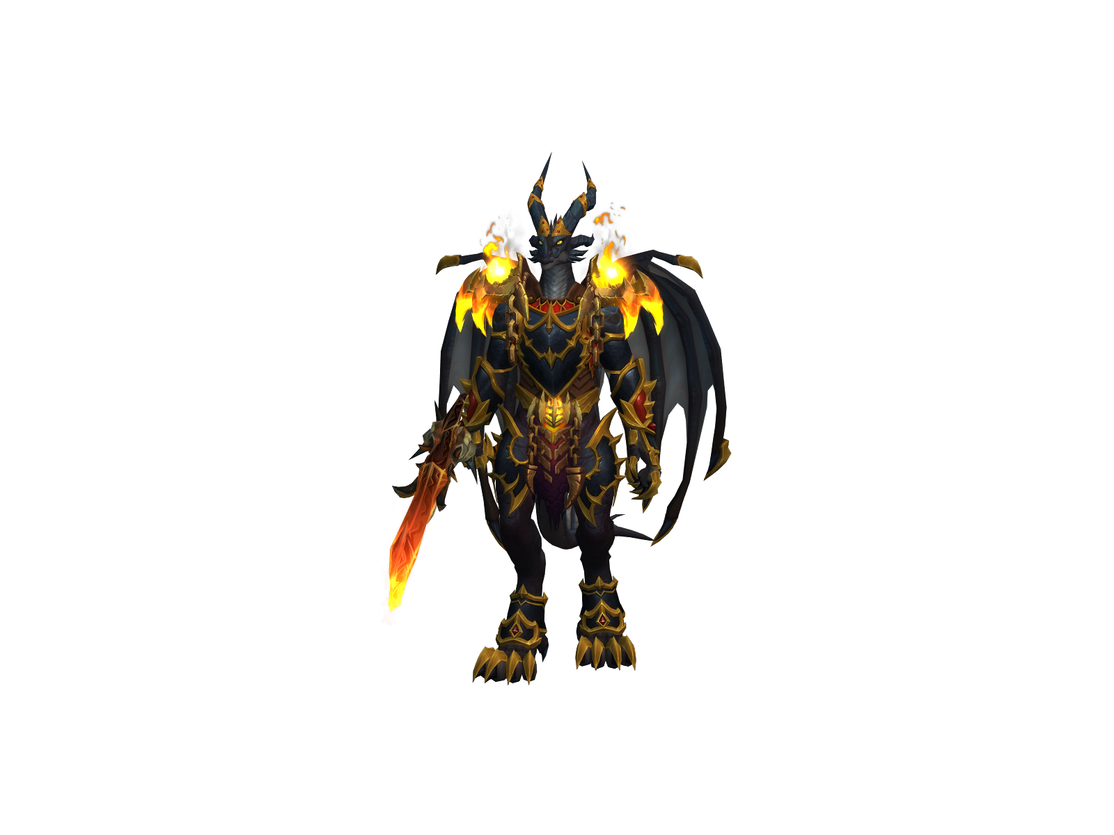 Mathzragon 3D character render