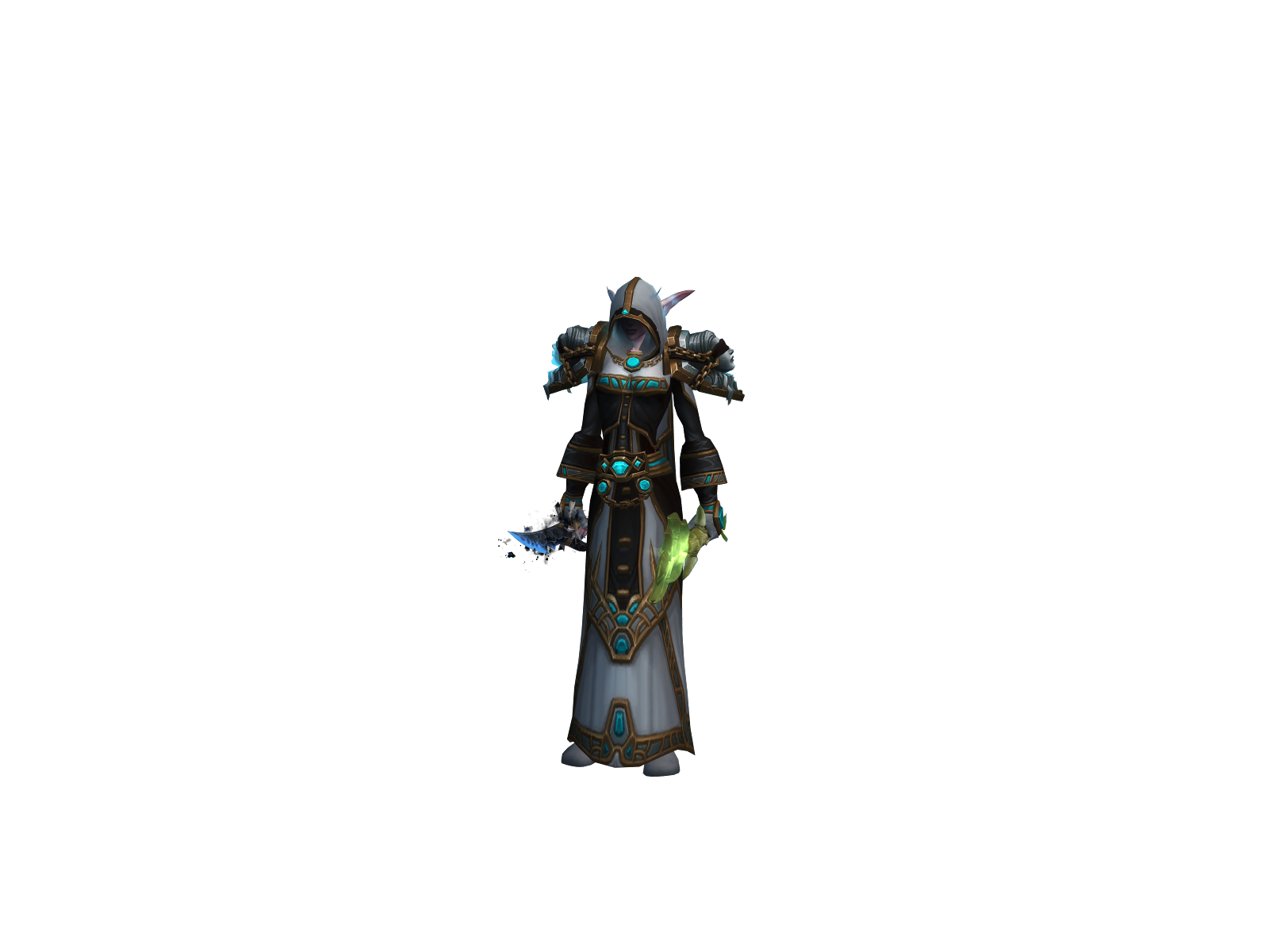 Skylean 3D character render